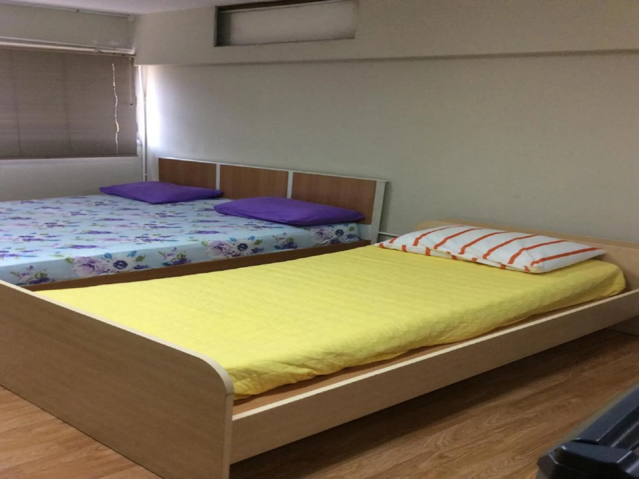 Bed in IMPACT Challenger Muang Thong Thani Service Apartment