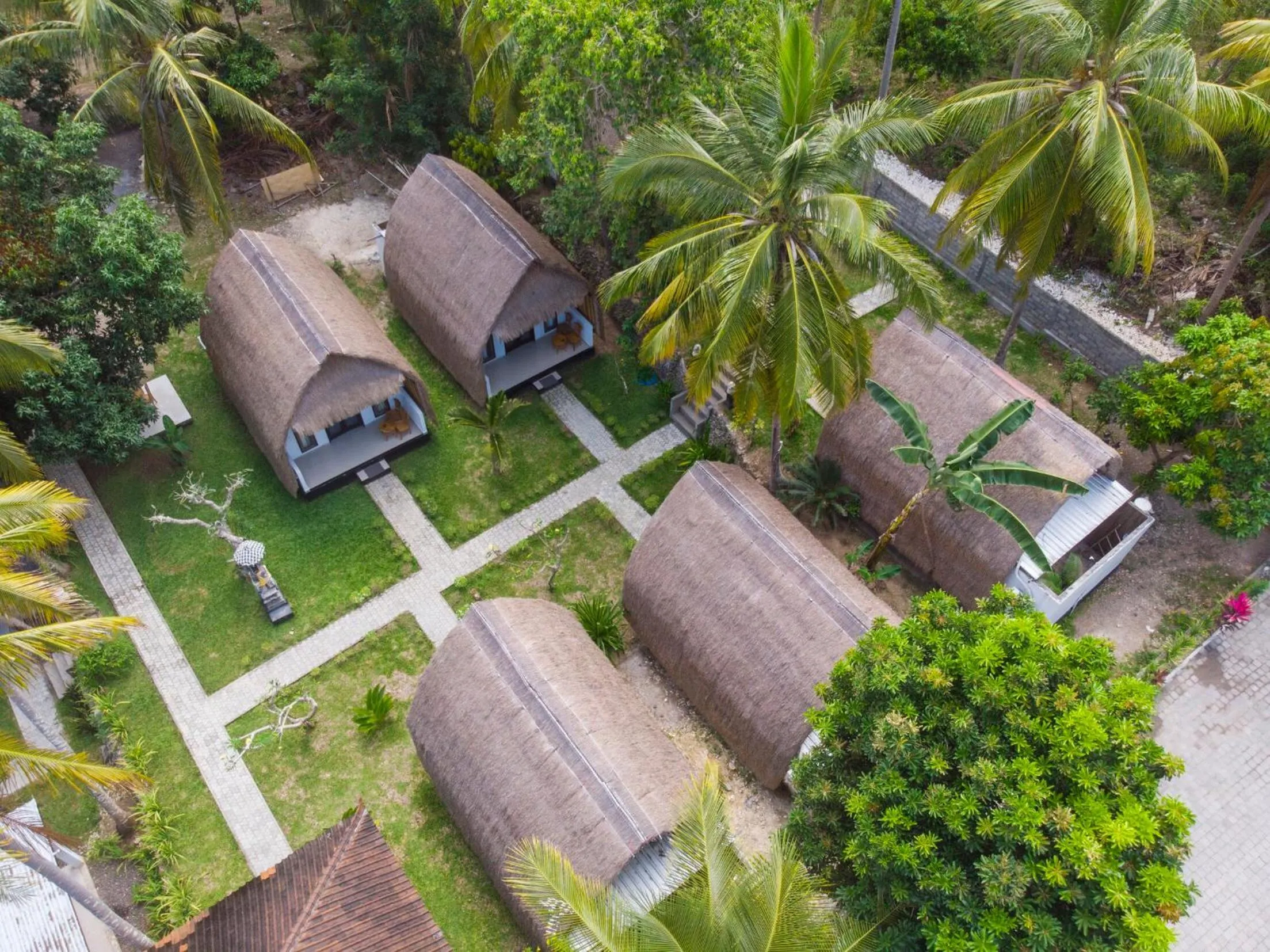 Bird's eye view in Bintang Bungalow