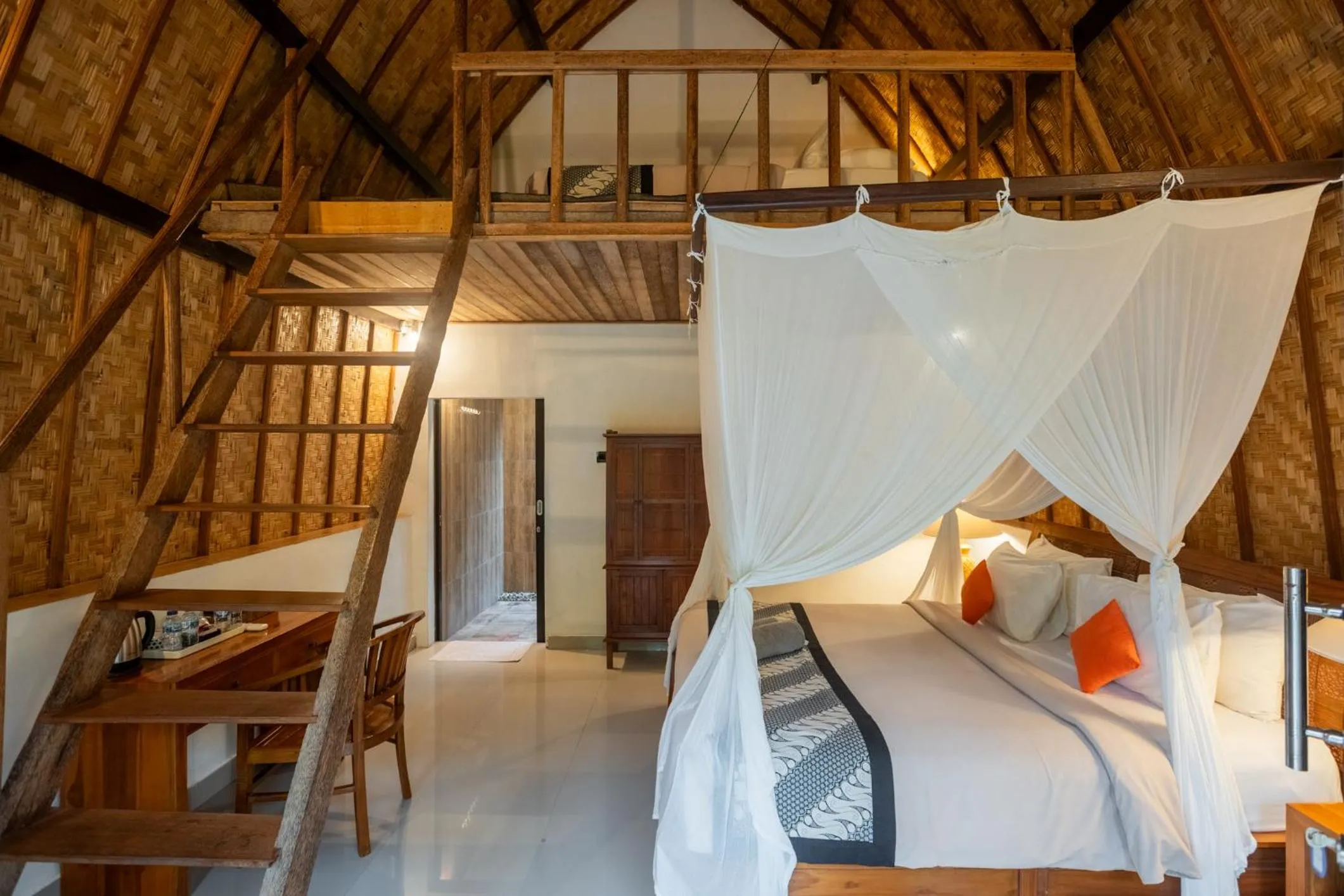 Bed in Bintang Bungalow