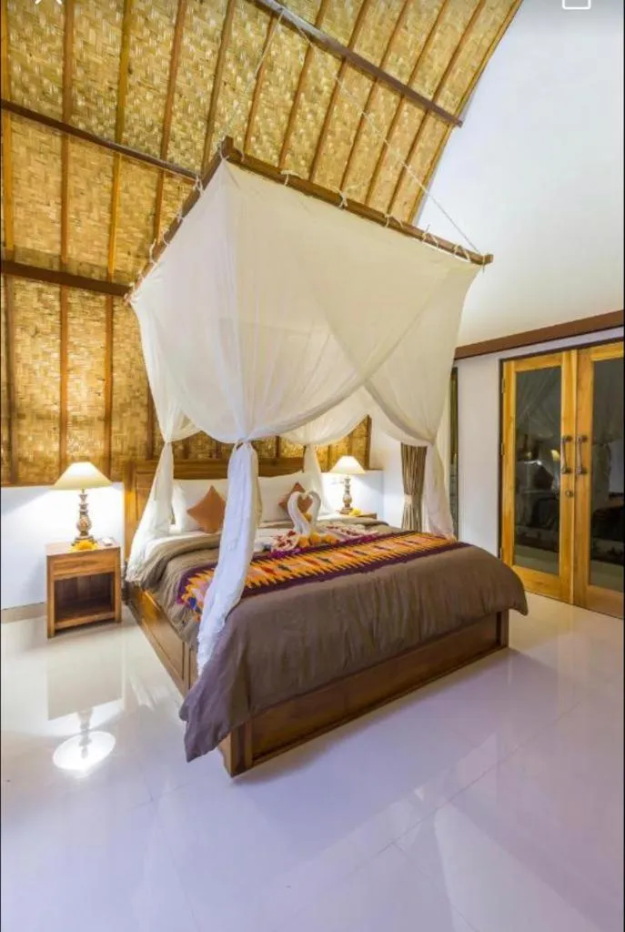 Bed in Bintang Bungalow