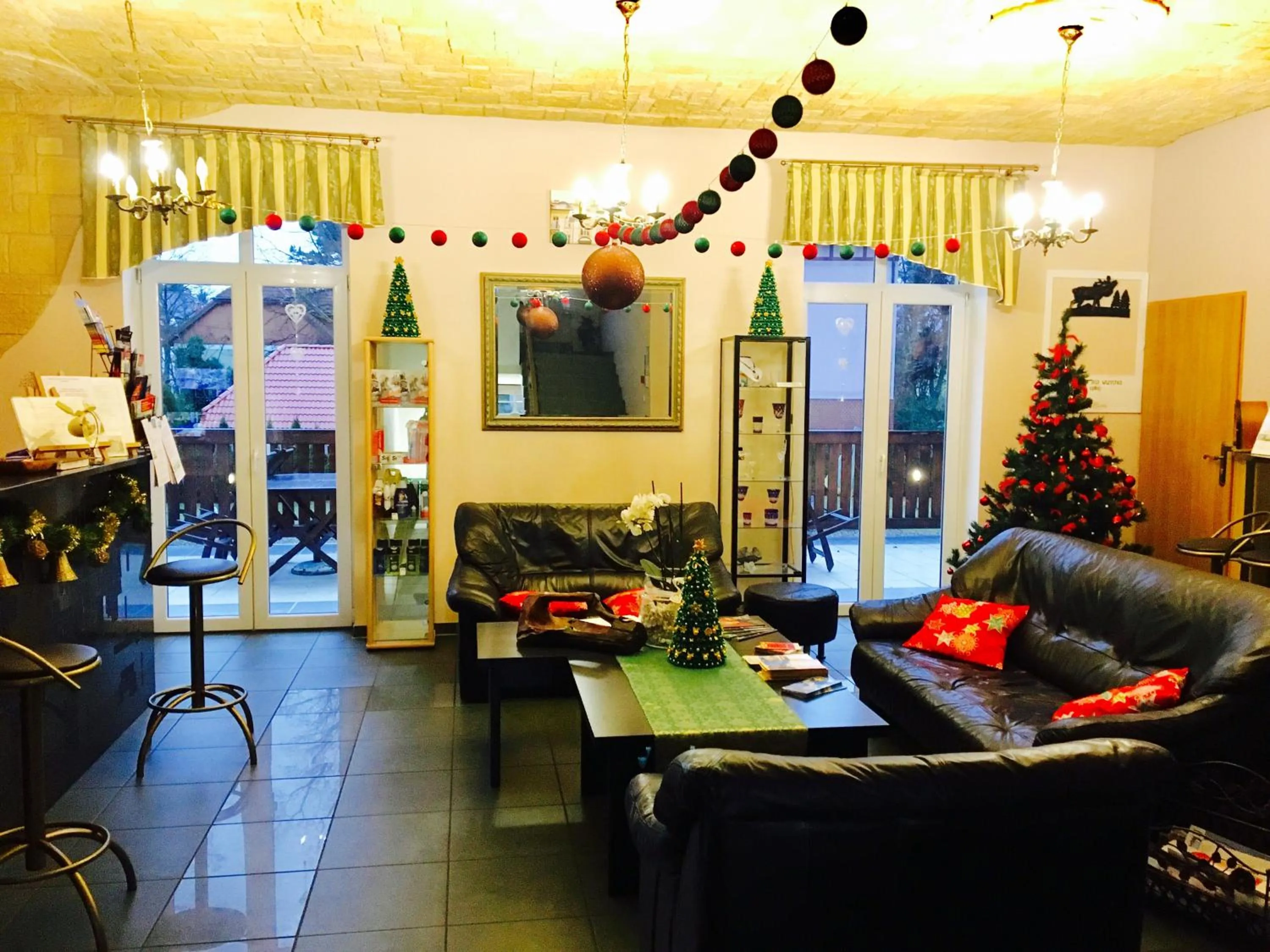 Lobby or reception in Hotel Bella