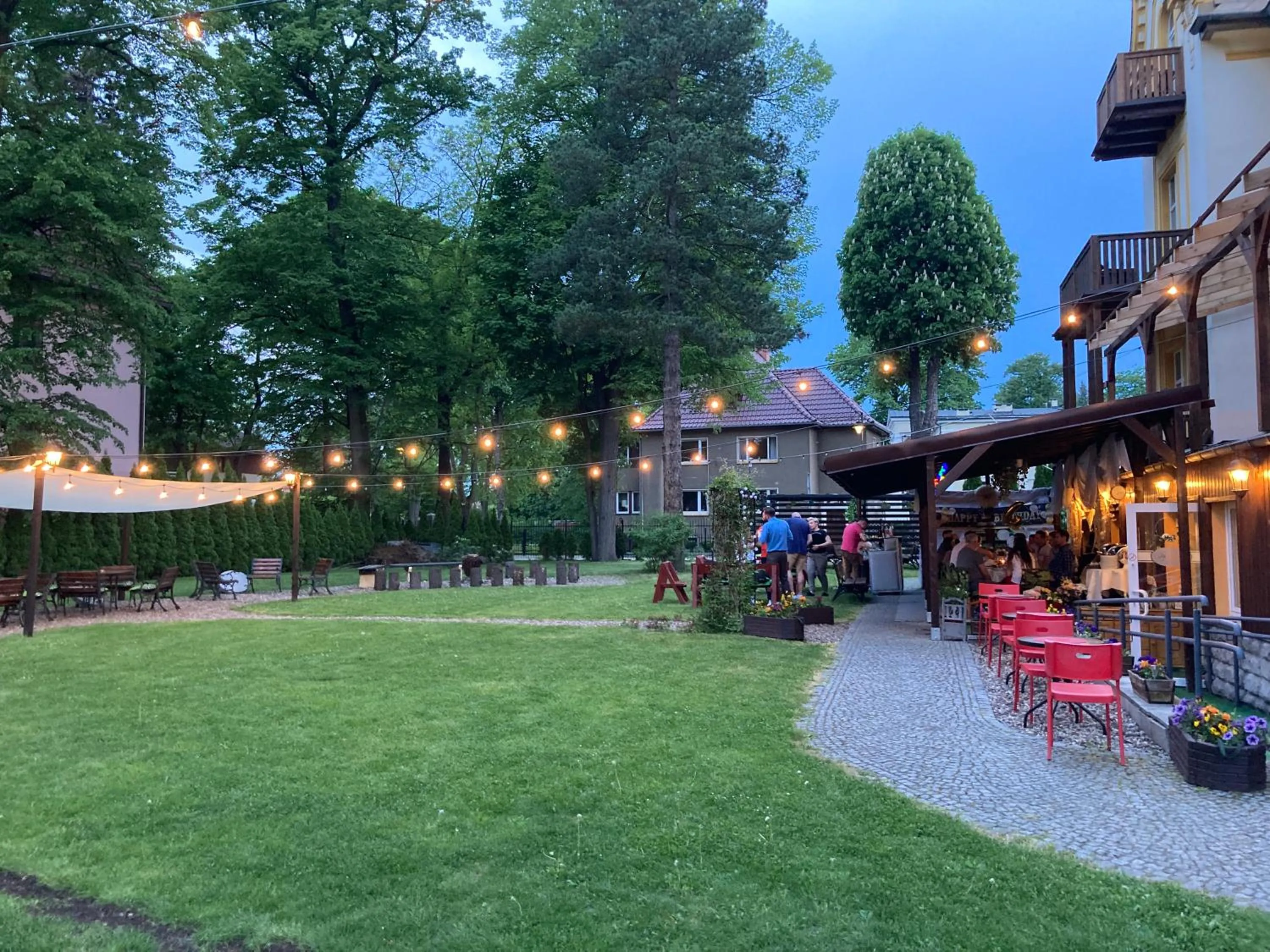 Garden in Hotel Bella