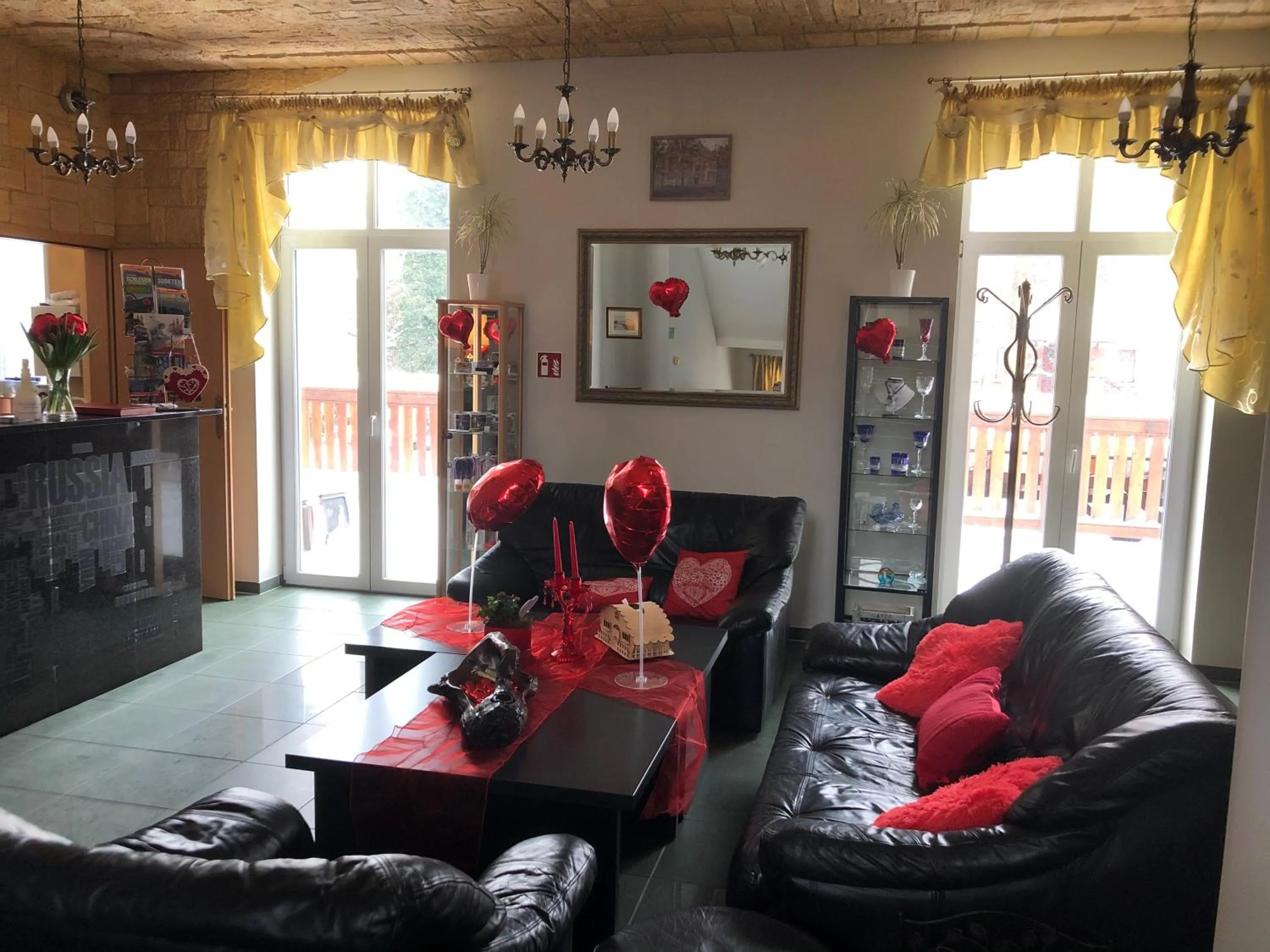 Lobby or reception in Hotel Bella