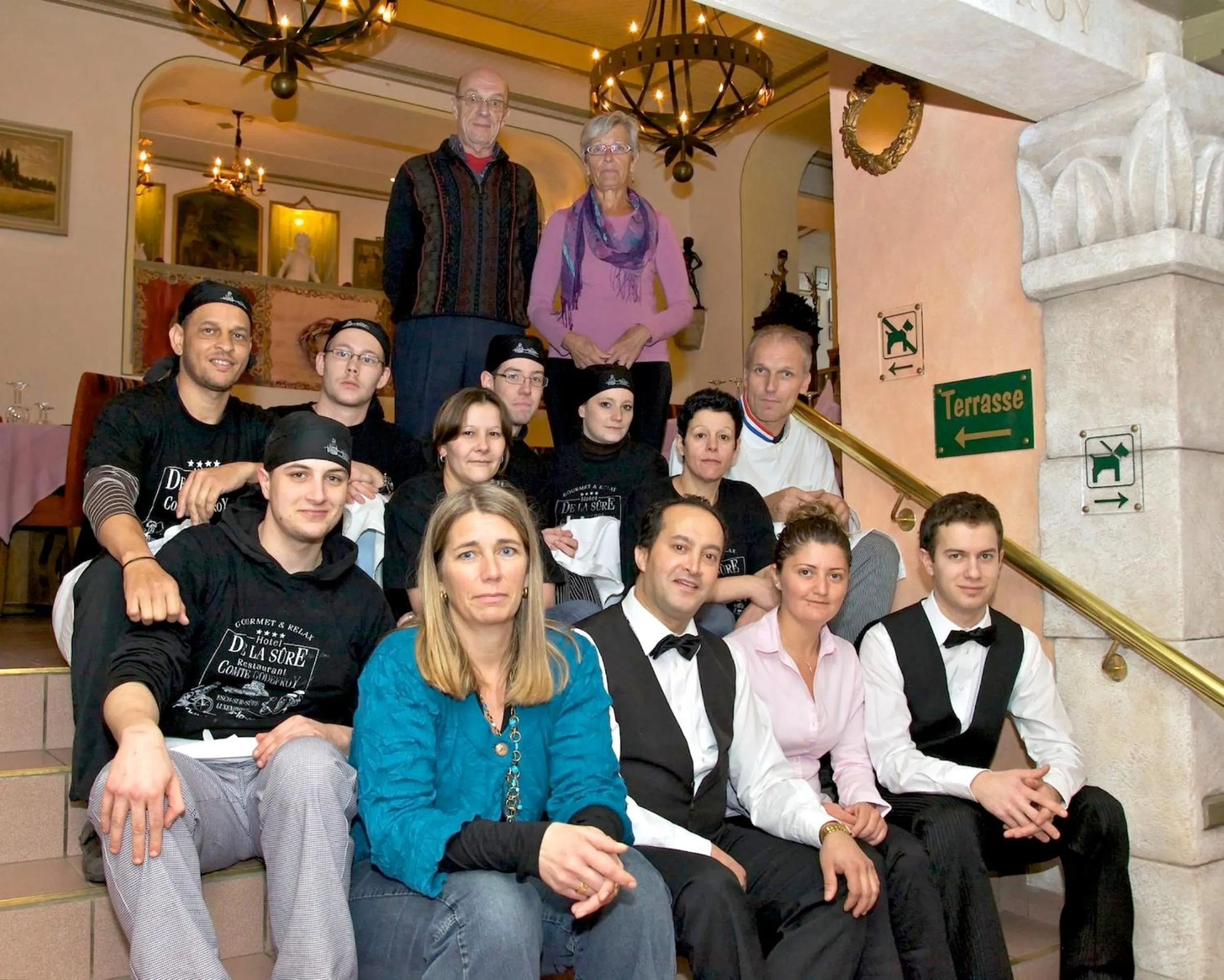 People in Logis Gourmet & Relax Wellness Hotel De La Sure