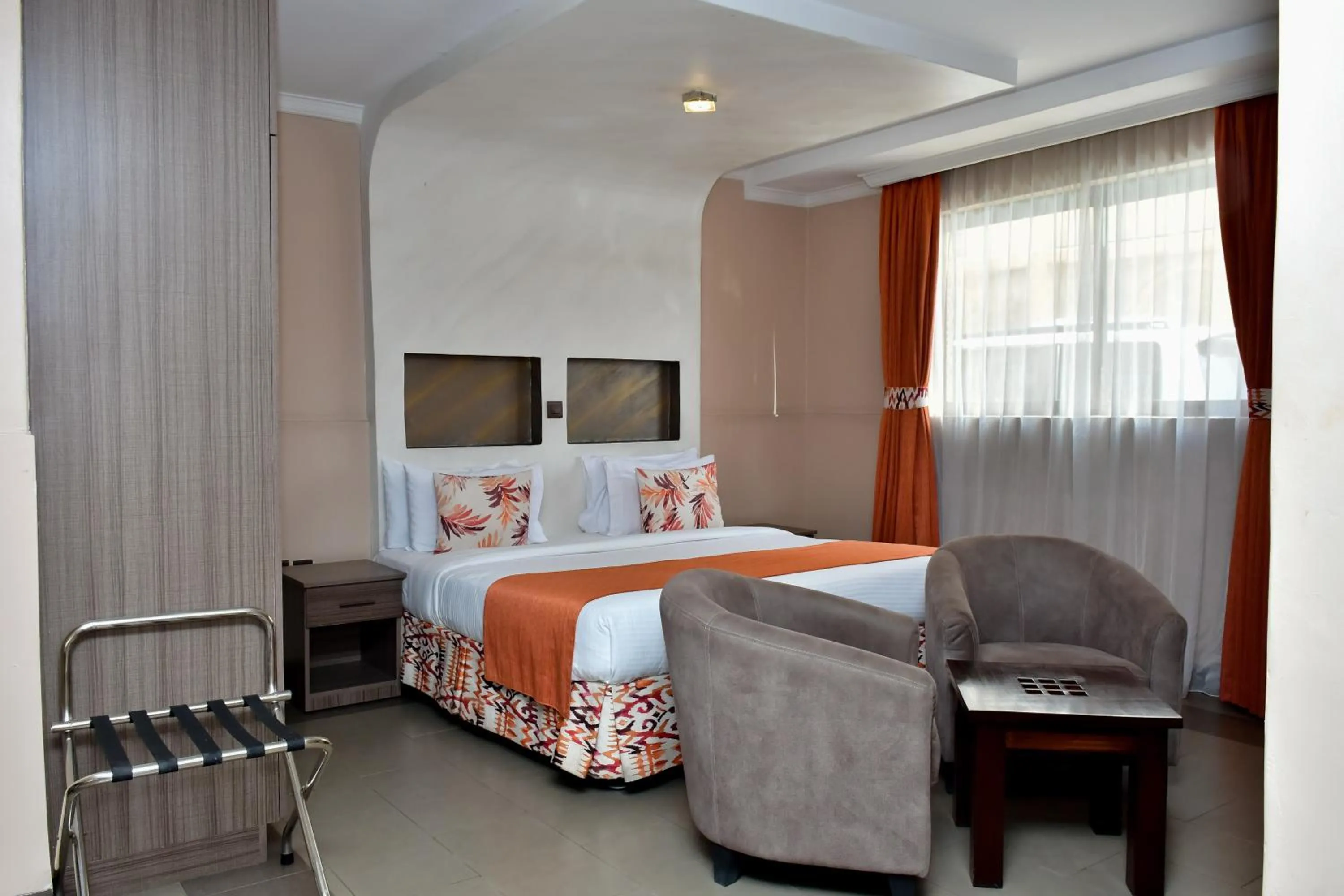 Bed in Hotel Waterbuck