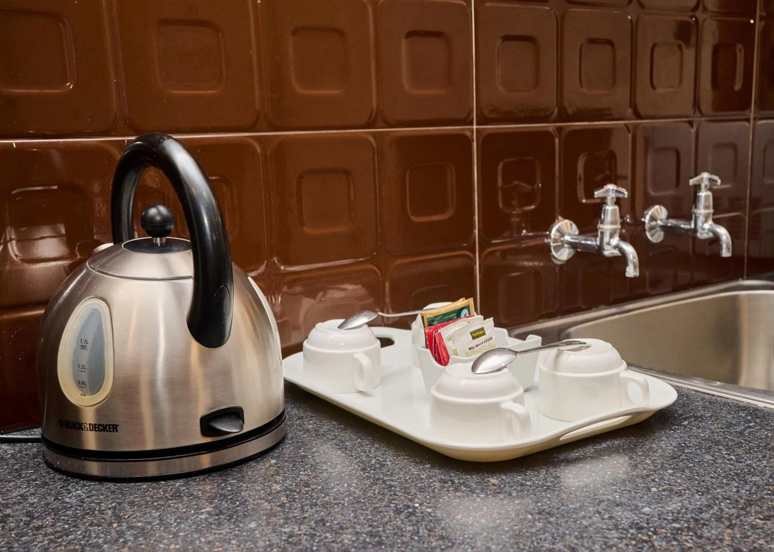 Coffee/tea facilities in Hotel Waterbuck