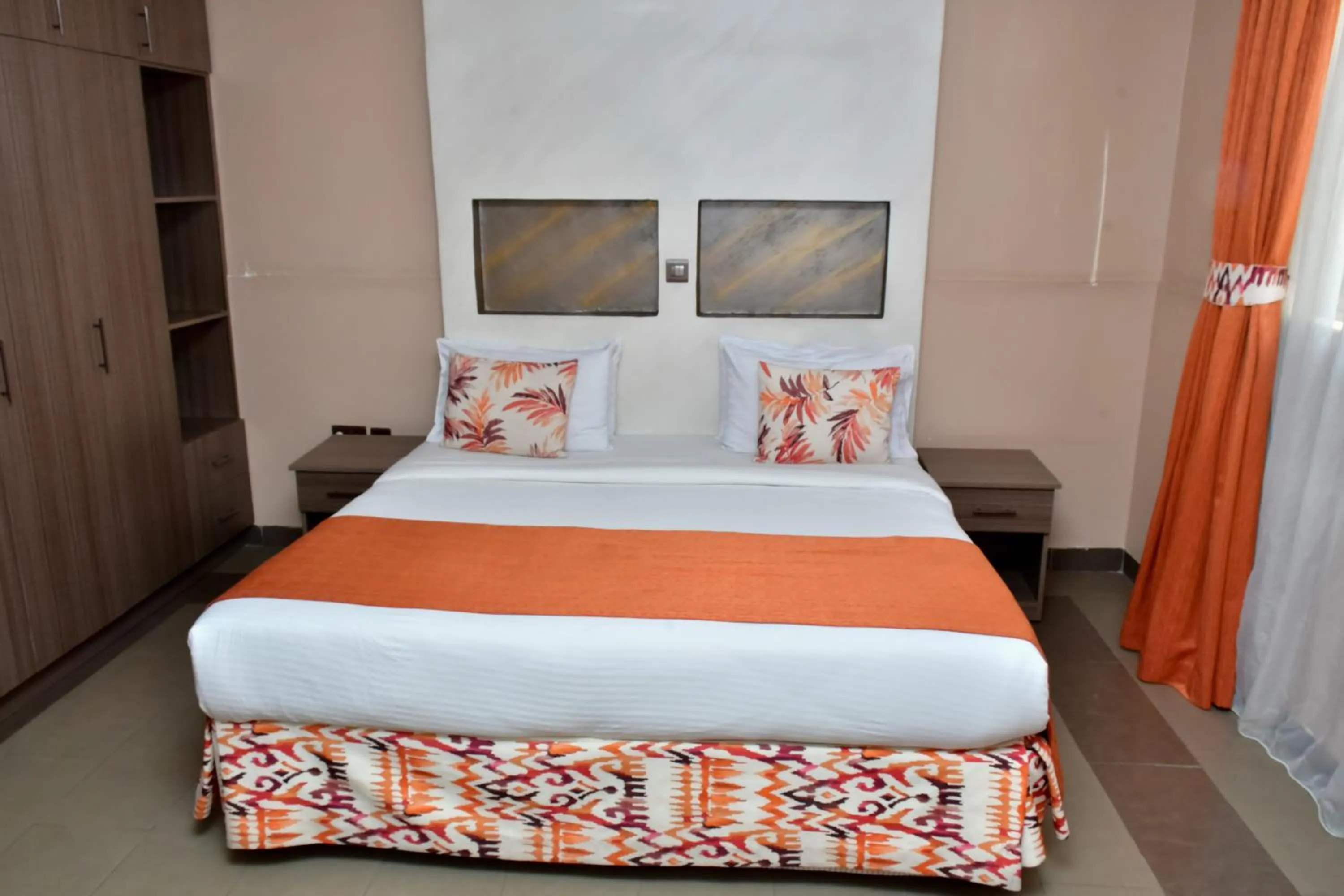 Bed in Hotel Waterbuck