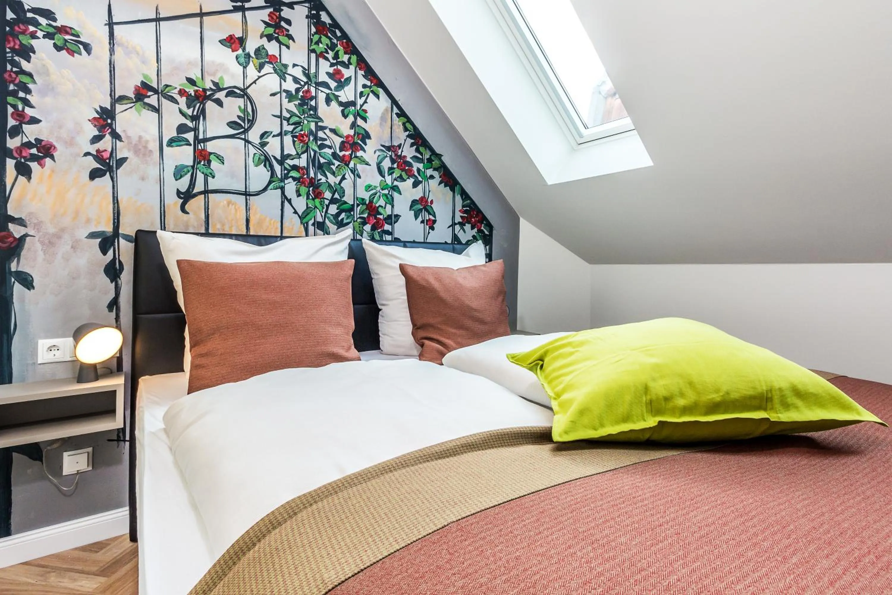 Bedroom, Bed in Burghotel Lingen