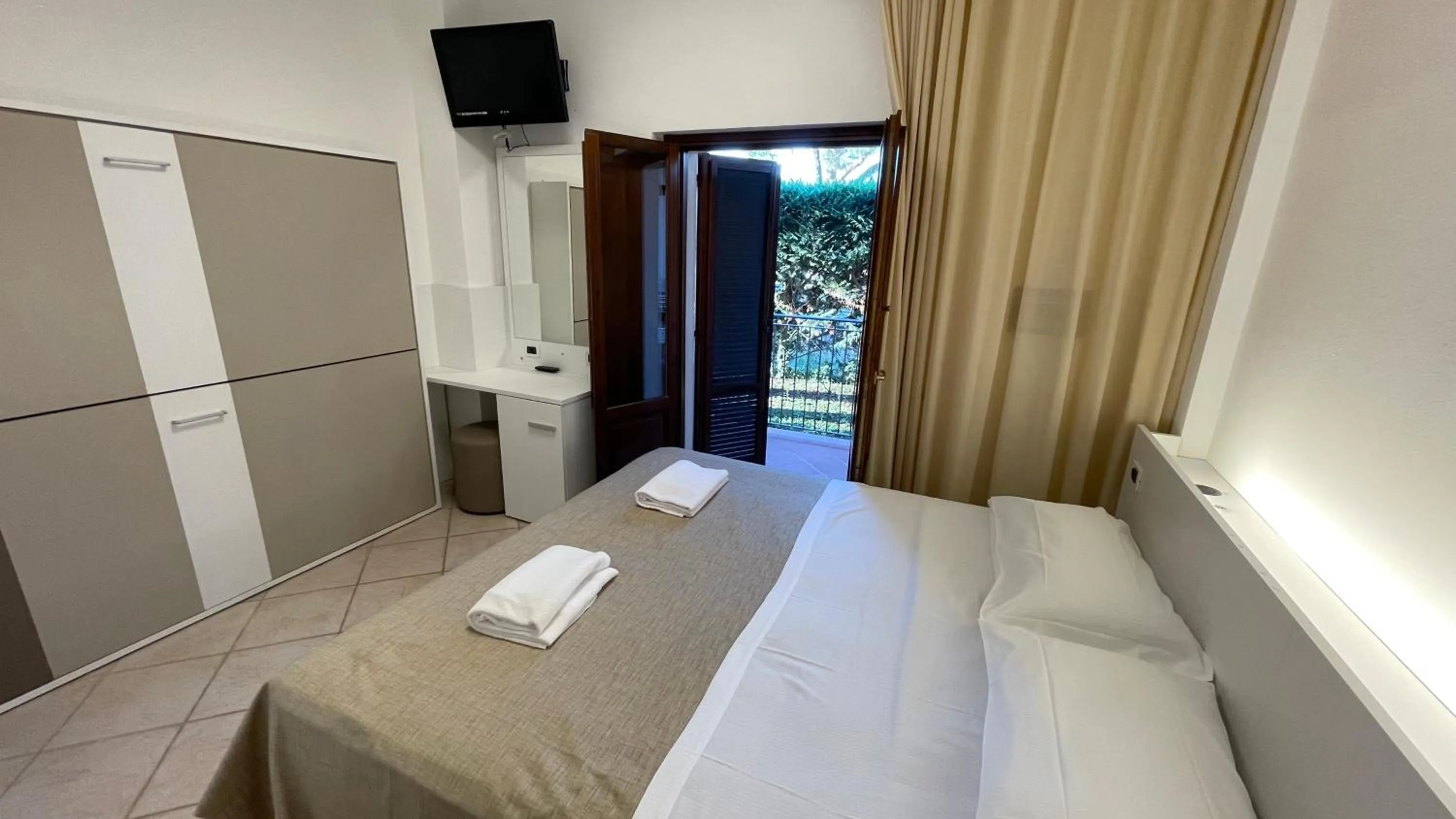 Bed in Hotel Boschetto