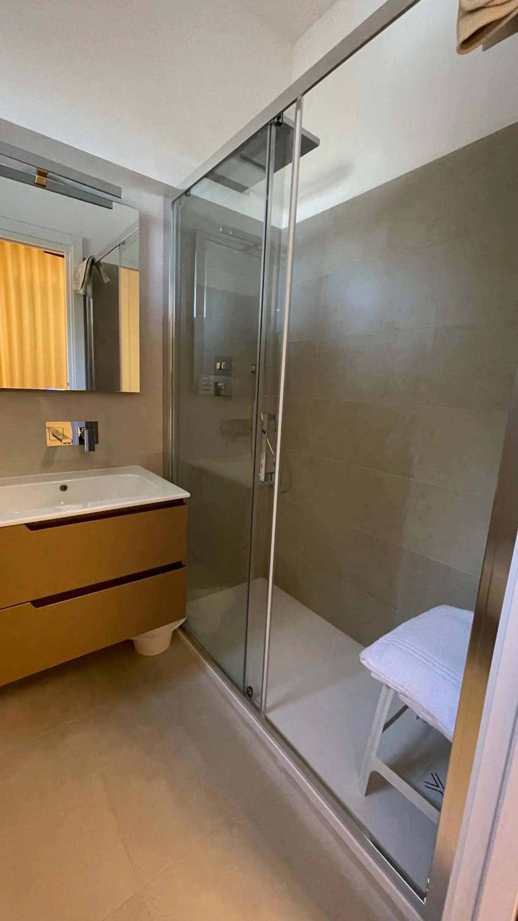 Bathroom in Hotel Boschetto