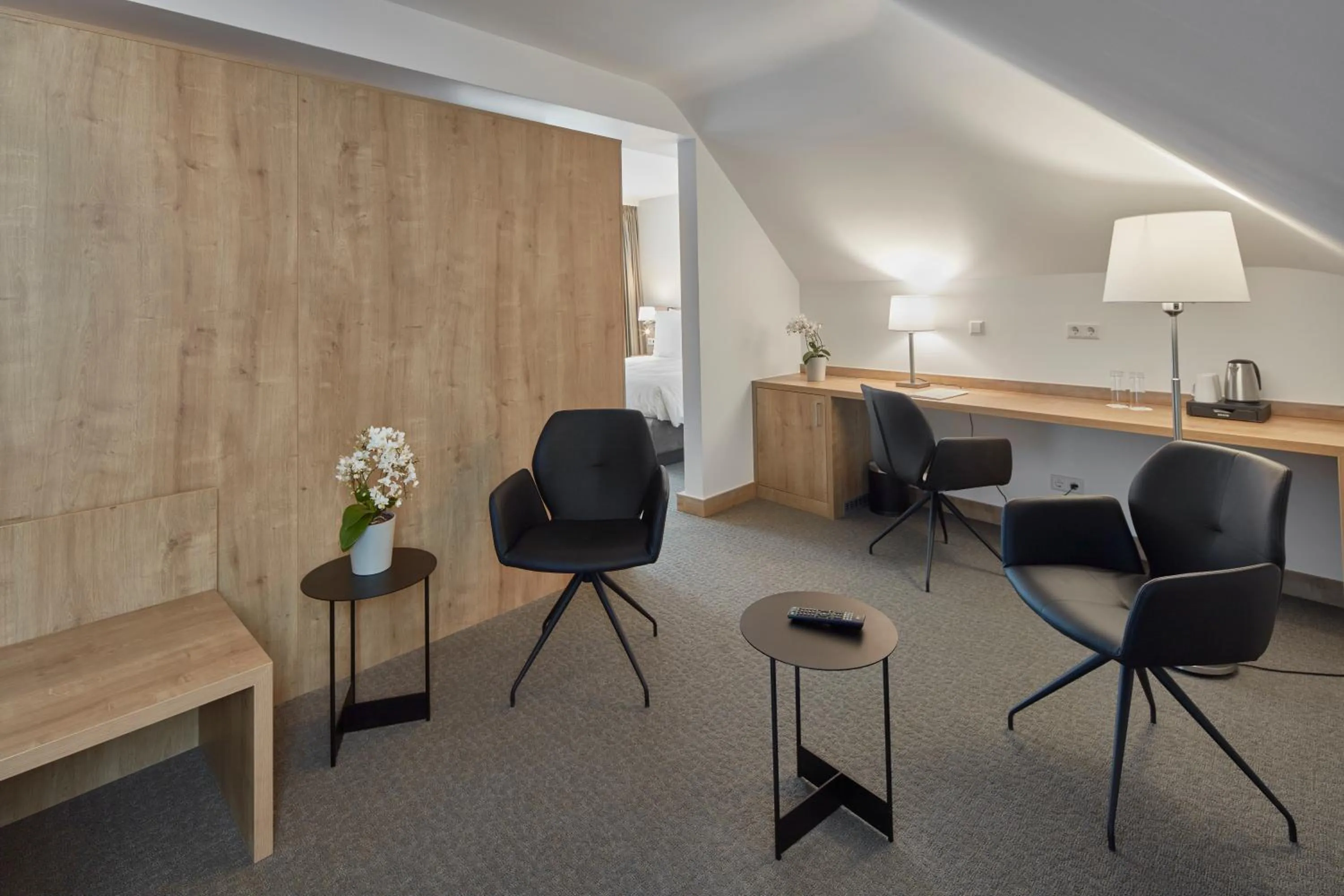 Seating area in City Hotel