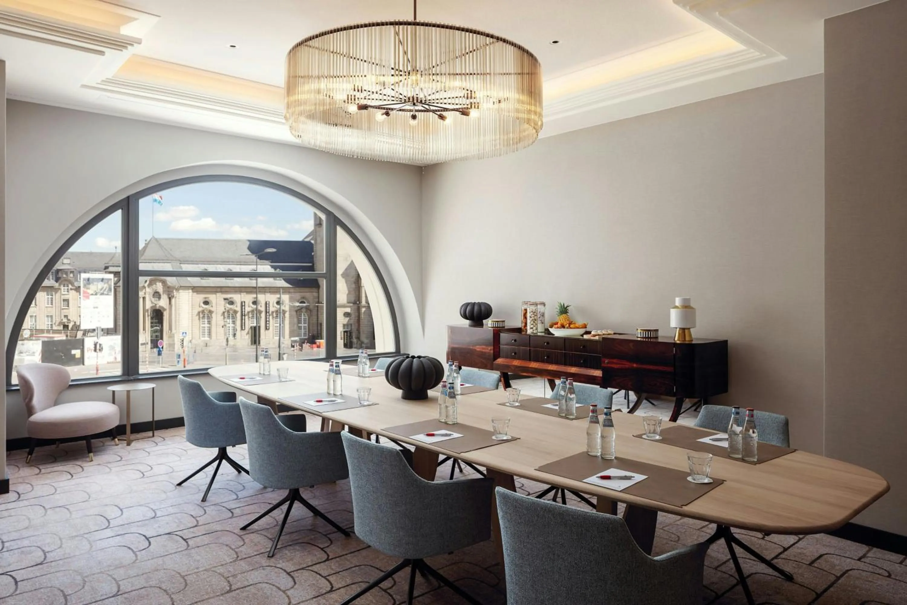 Meeting/conference room in Luxembourg Marriott Hotel Alfa