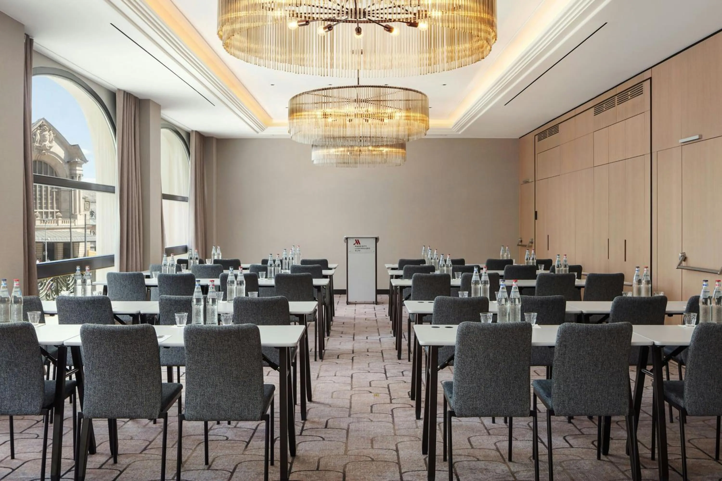 Meeting/conference room in Luxembourg Marriott Hotel Alfa