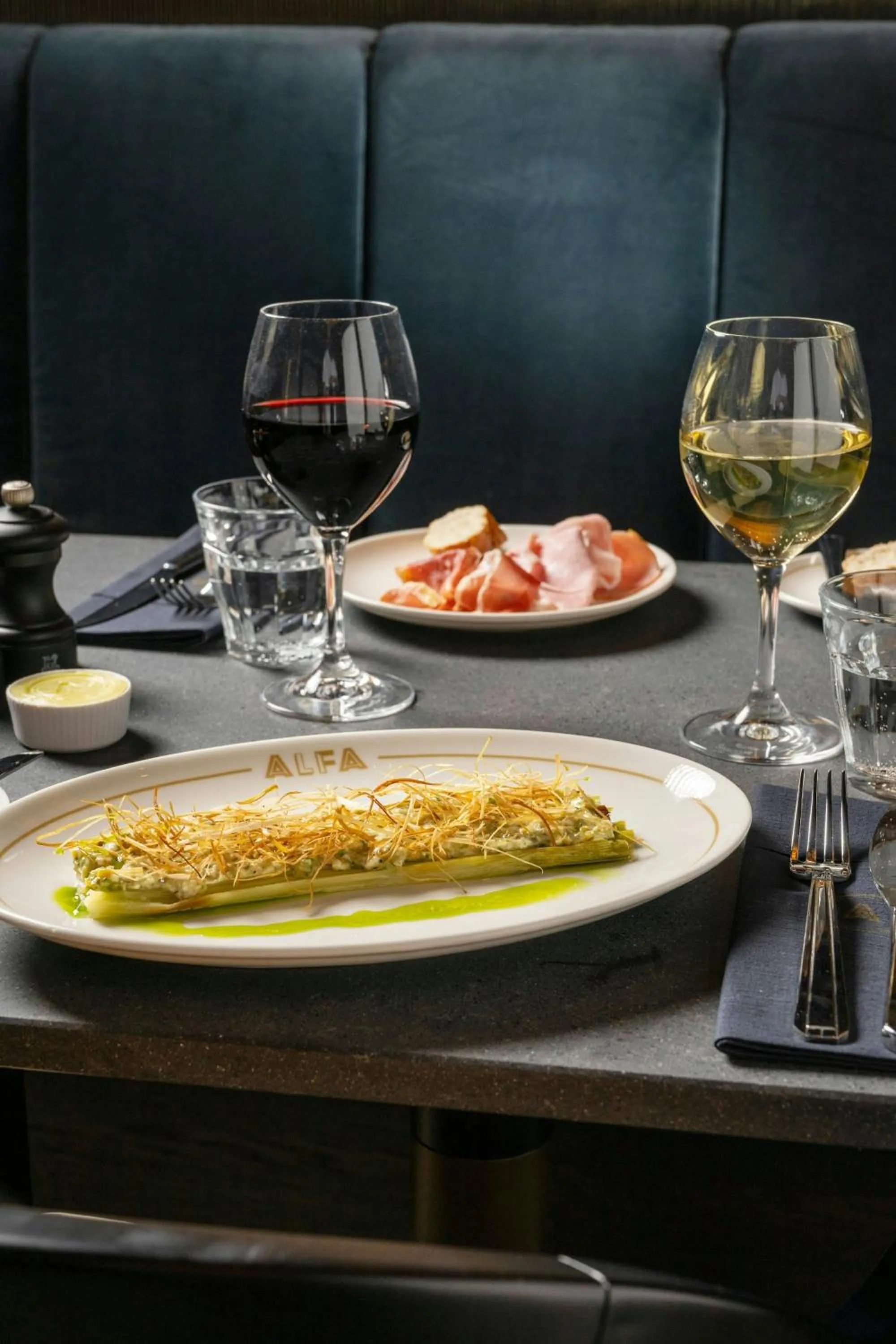 Restaurant/places to eat in Luxembourg Marriott Hotel Alfa