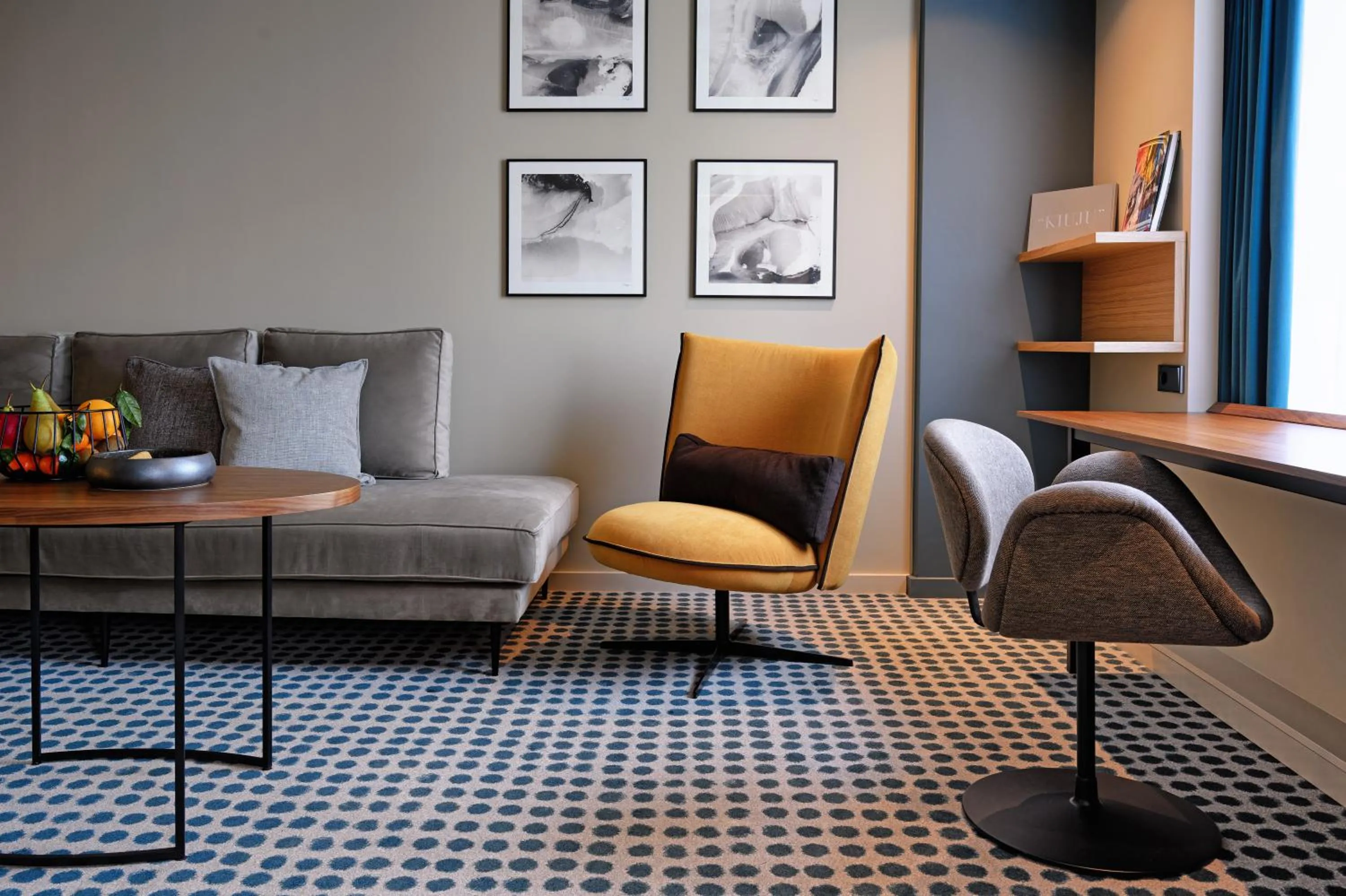 Living room in Novotel Luxembourg Kirchberg