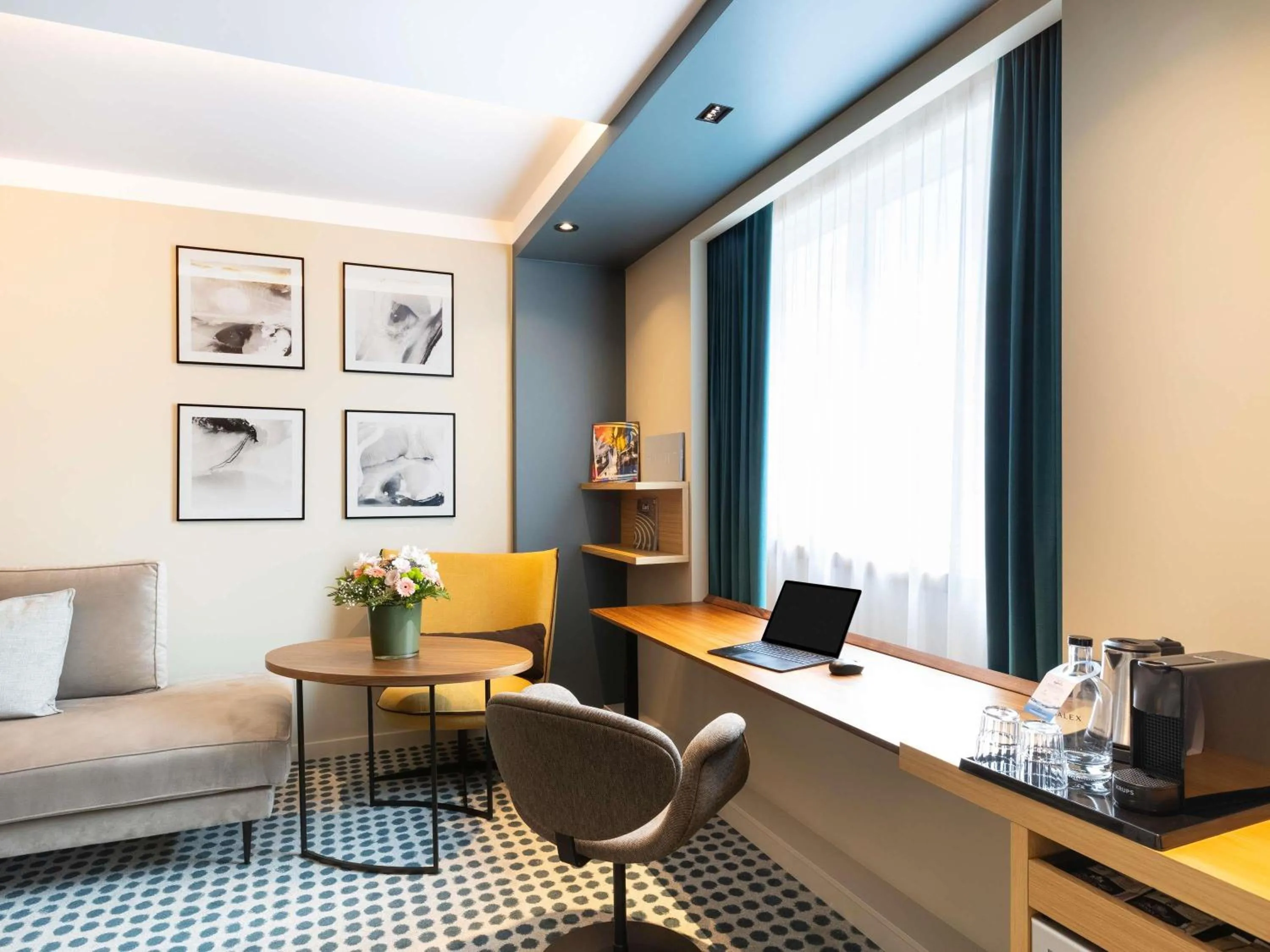 Bedroom in Novotel Luxembourg Kirchberg