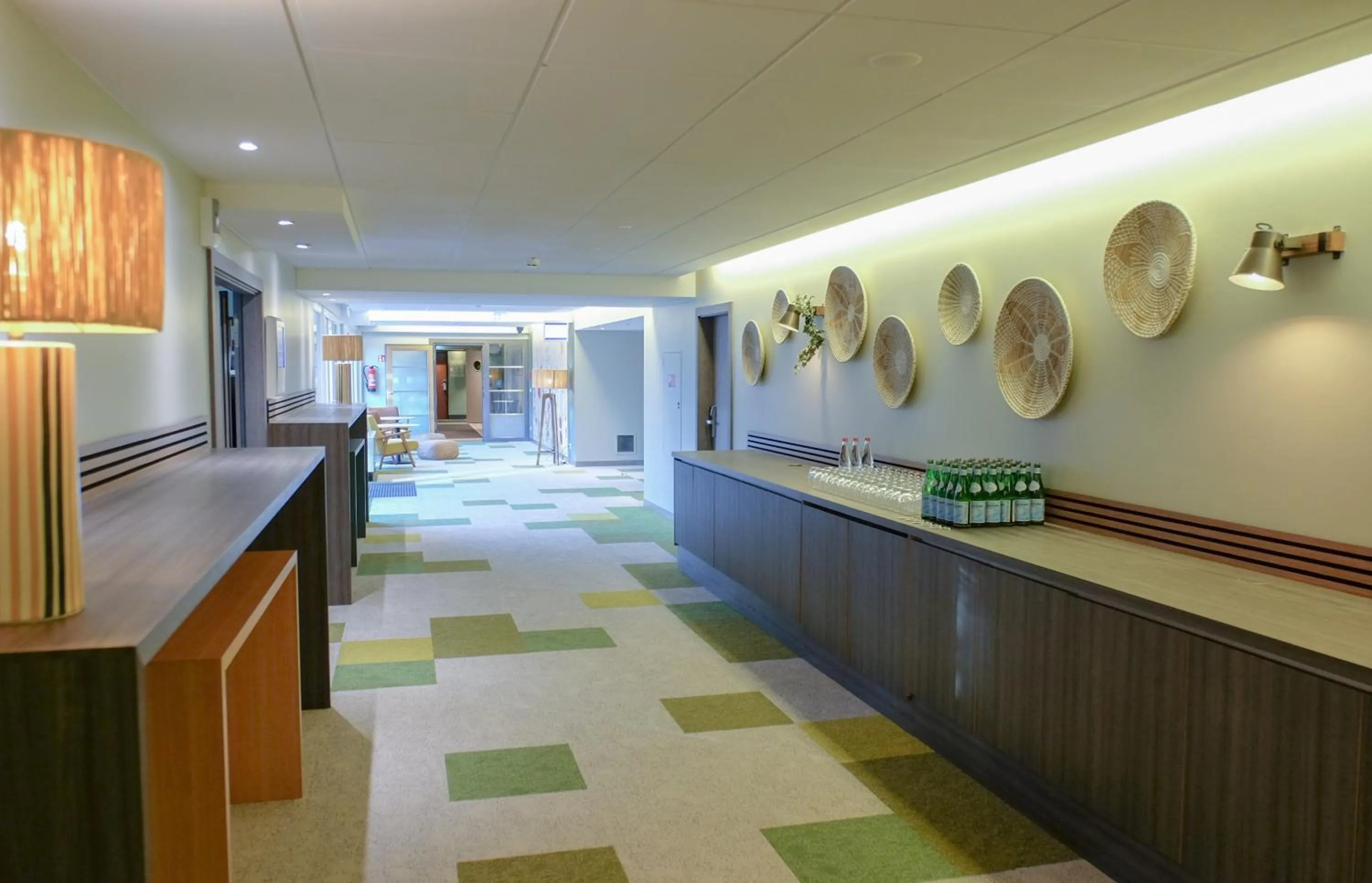 Communal lounge/ TV room in Novotel Luxembourg Kirchberg