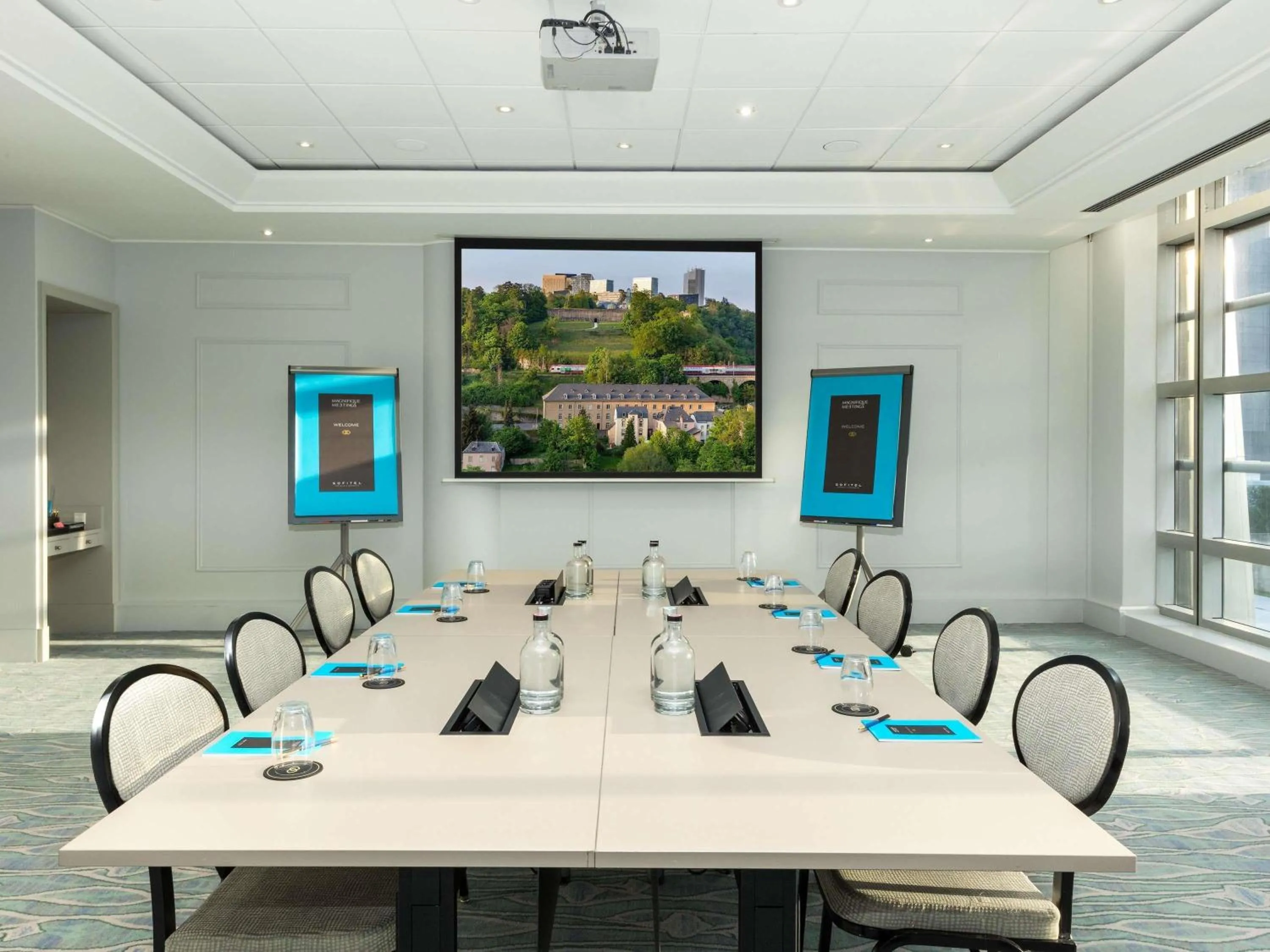 Meeting/conference room in Sofitel Luxembourg Europe