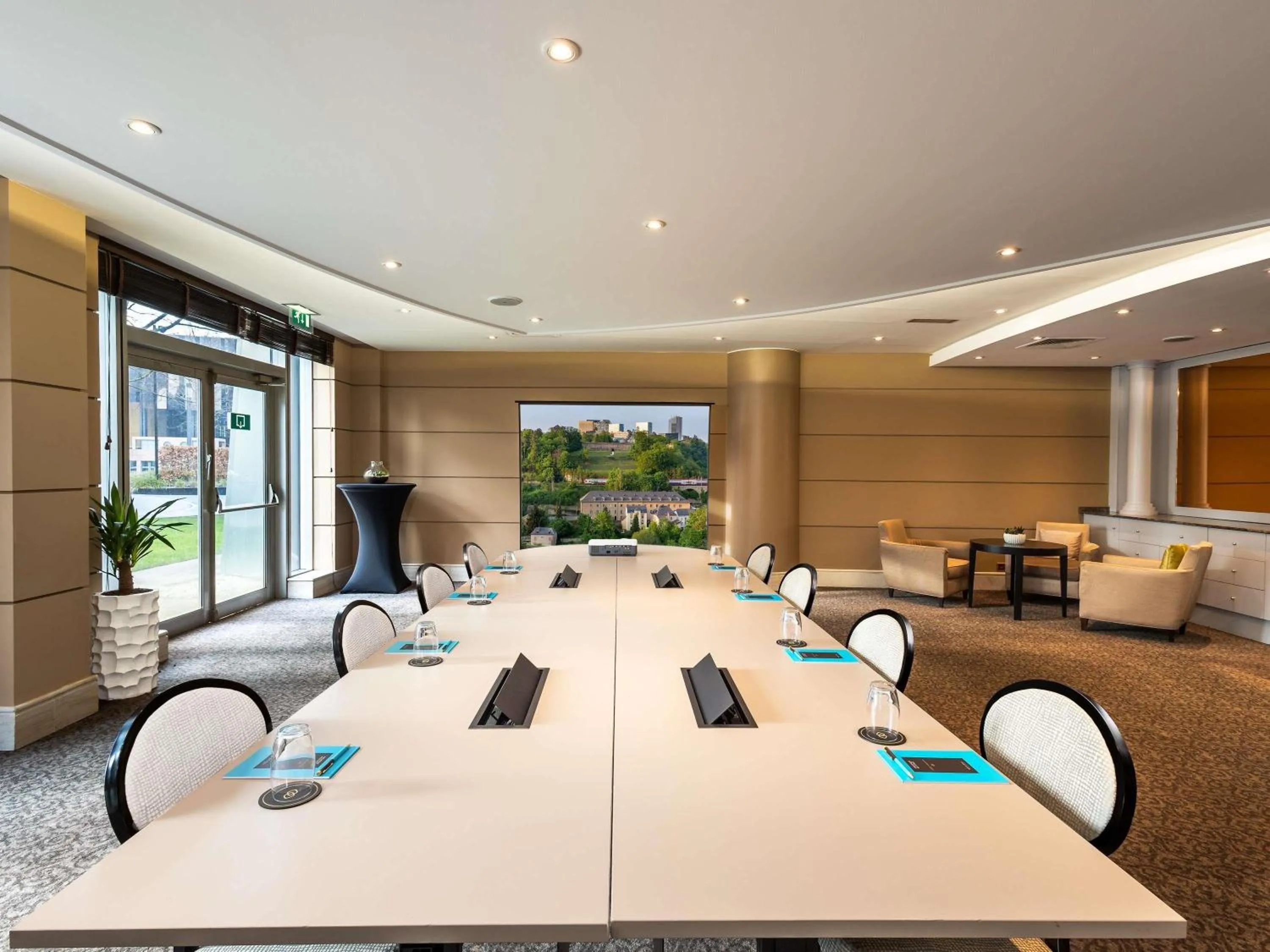 Meeting/conference room in Sofitel Luxembourg Europe