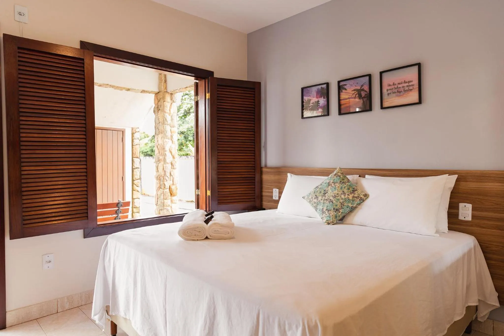 Bedroom in Pousada Algodão da Praia