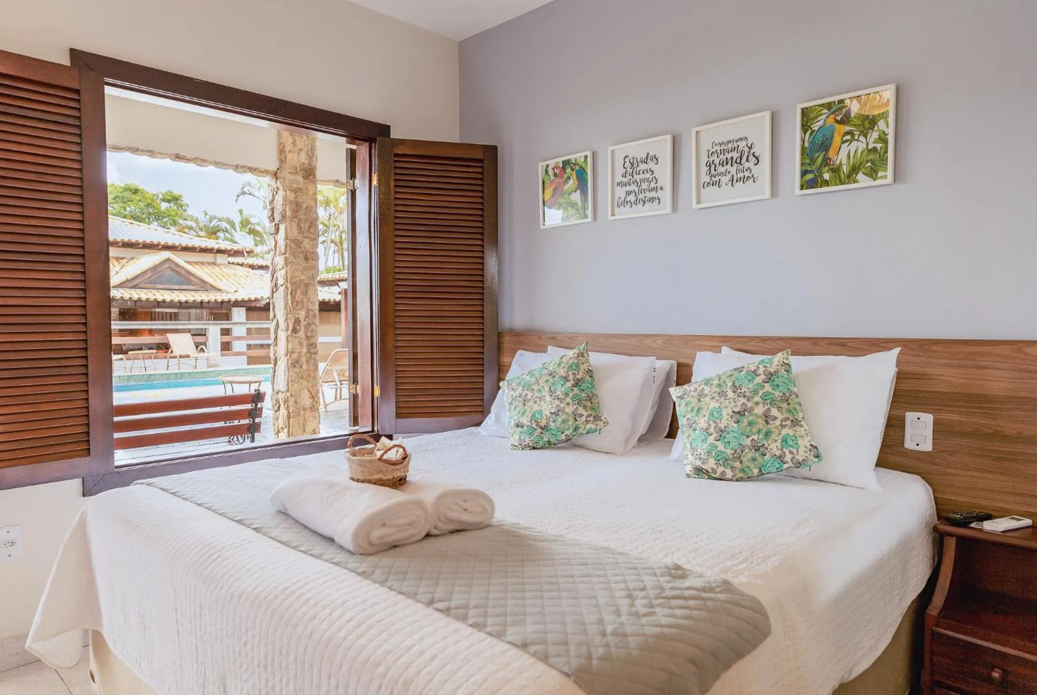 Bedroom in Pousada Algodão da Praia