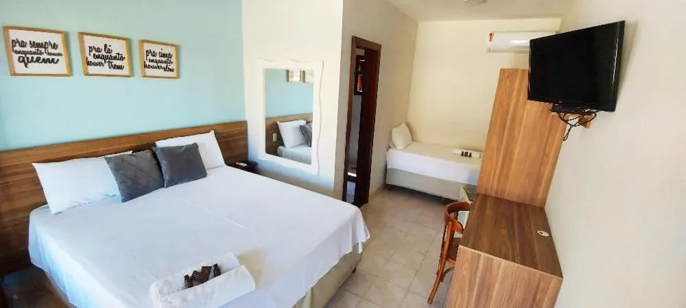 Bedroom in Pousada Algodão da Praia