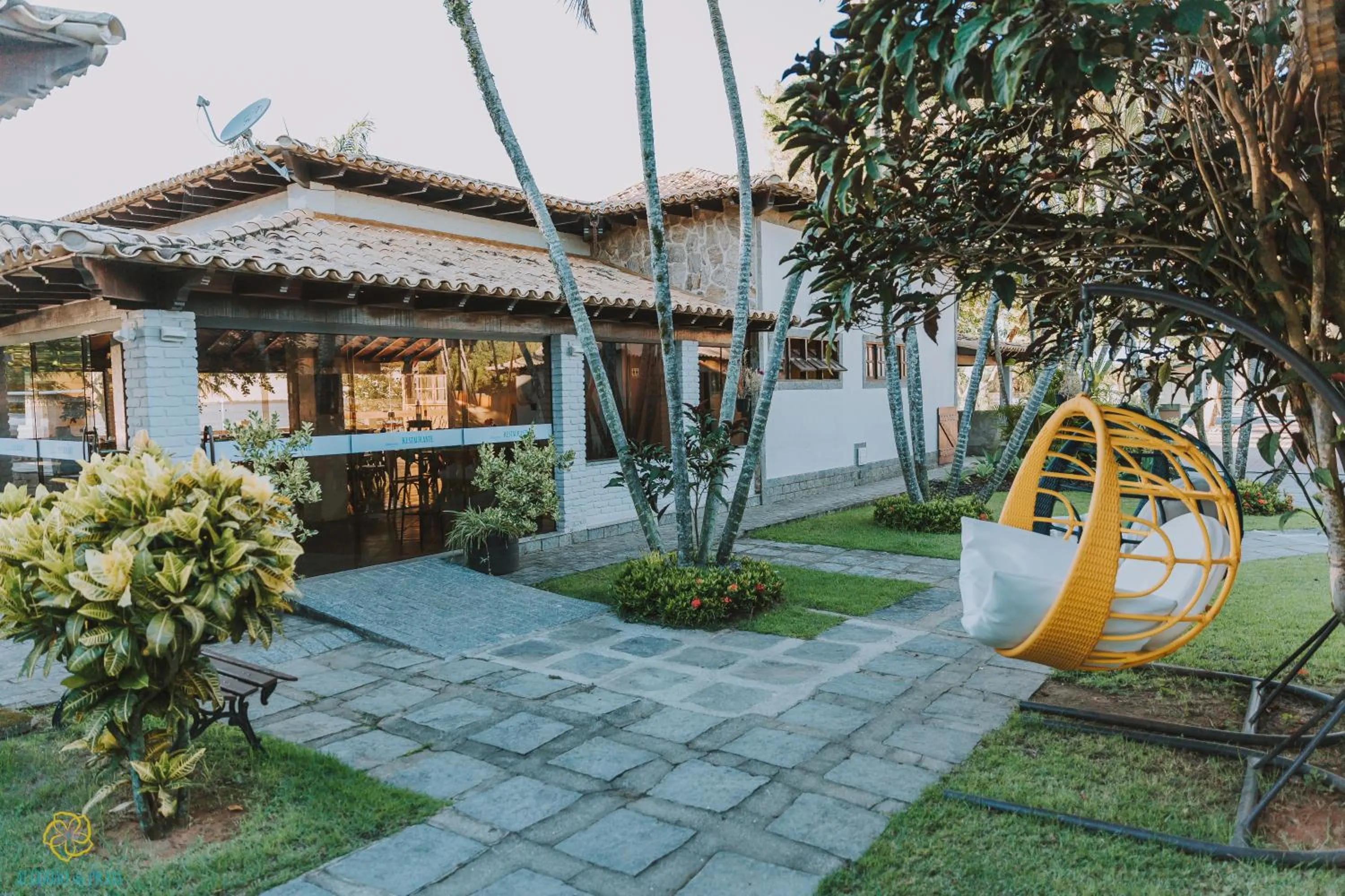 Garden view in Pousada Algodão da Praia