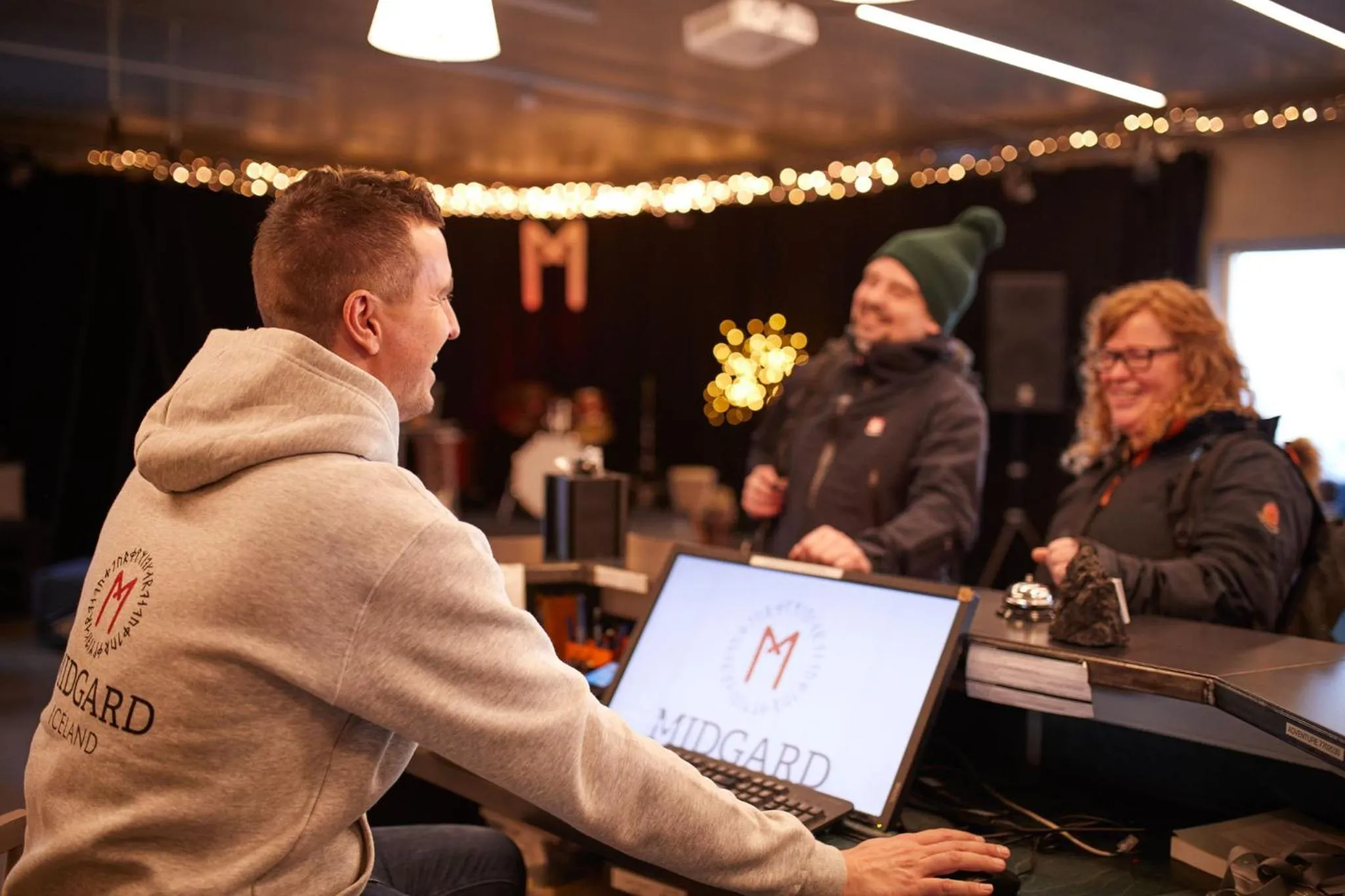 Lobby or reception in Midgard Base Camp