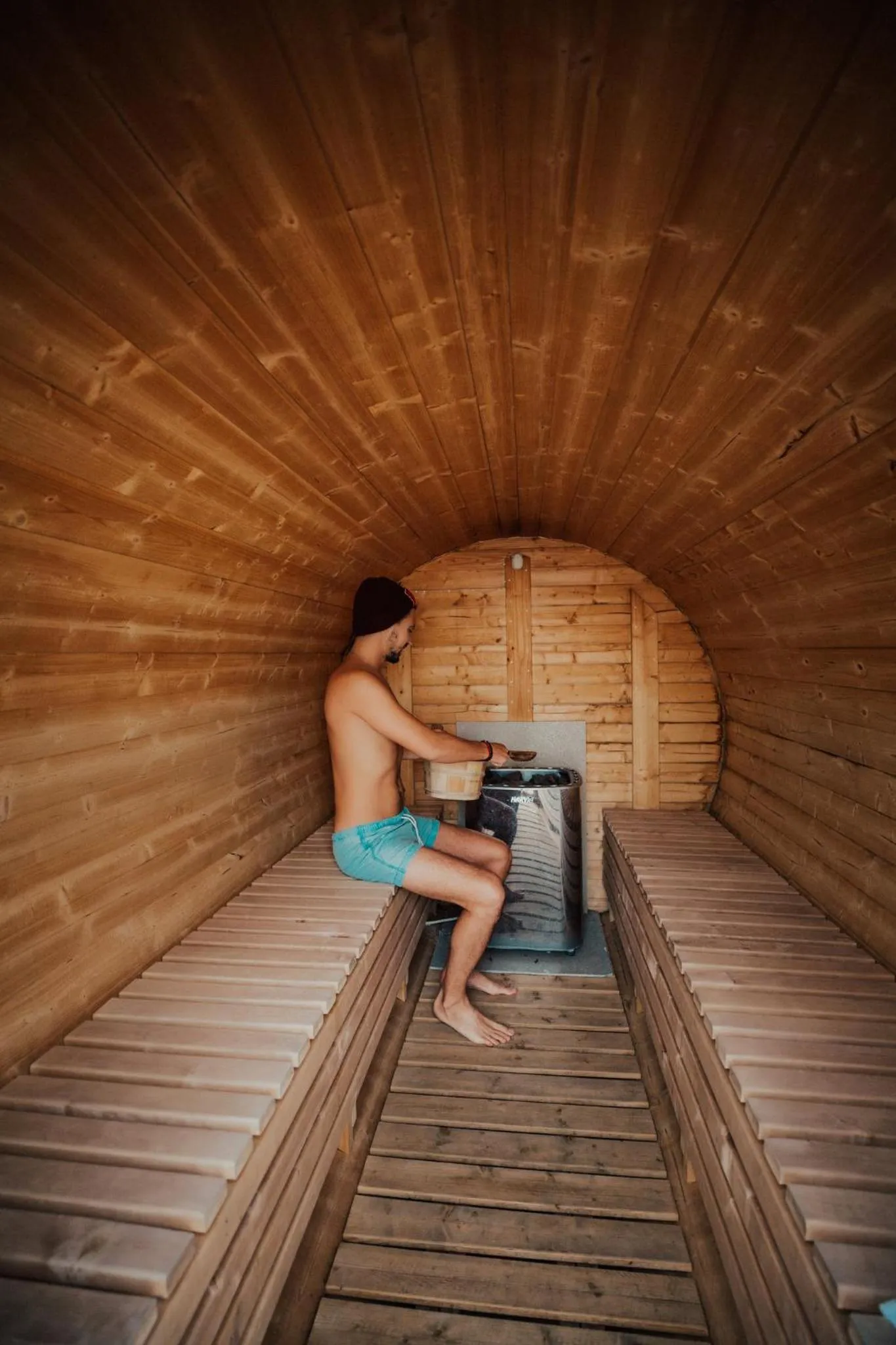 Sauna in Midgard Base Camp