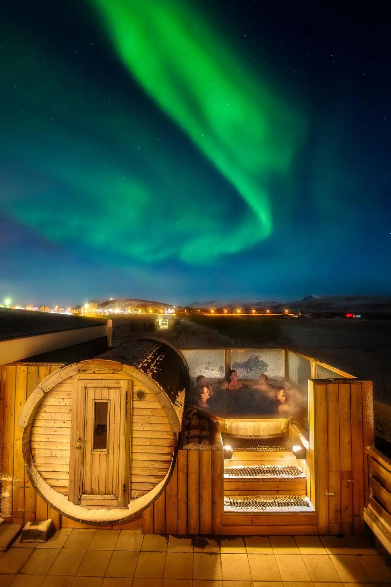 Swimming pool in Midgard Base Camp