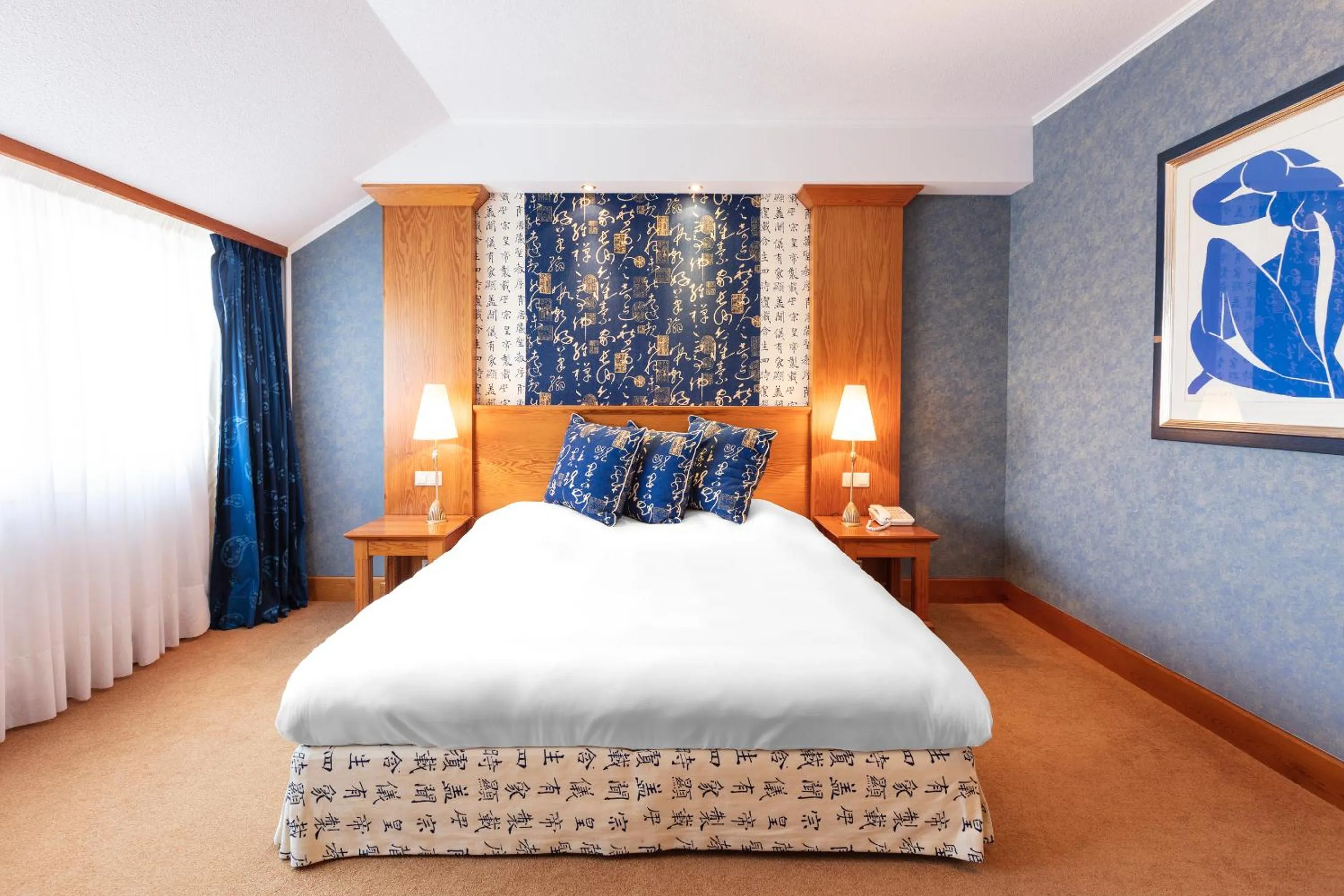 Bedroom, Bed in Mercure Luxembourg Kikuoka Golf & Spa