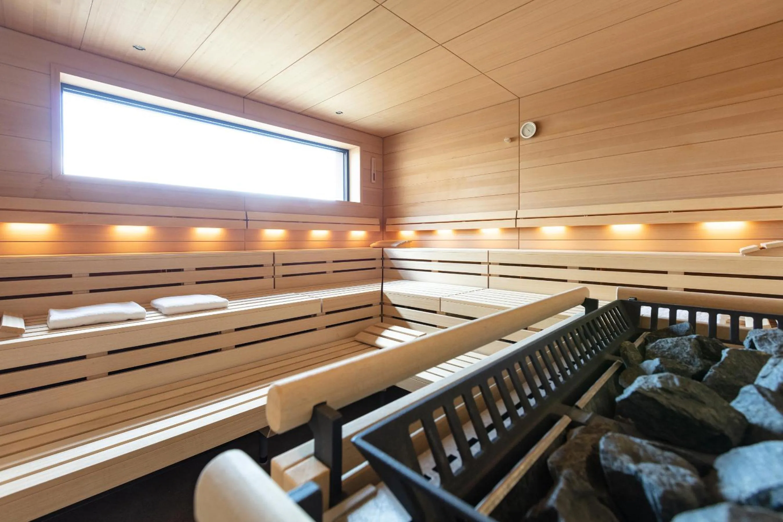 Sauna in Mercure Luxembourg Kikuoka Golf & Spa