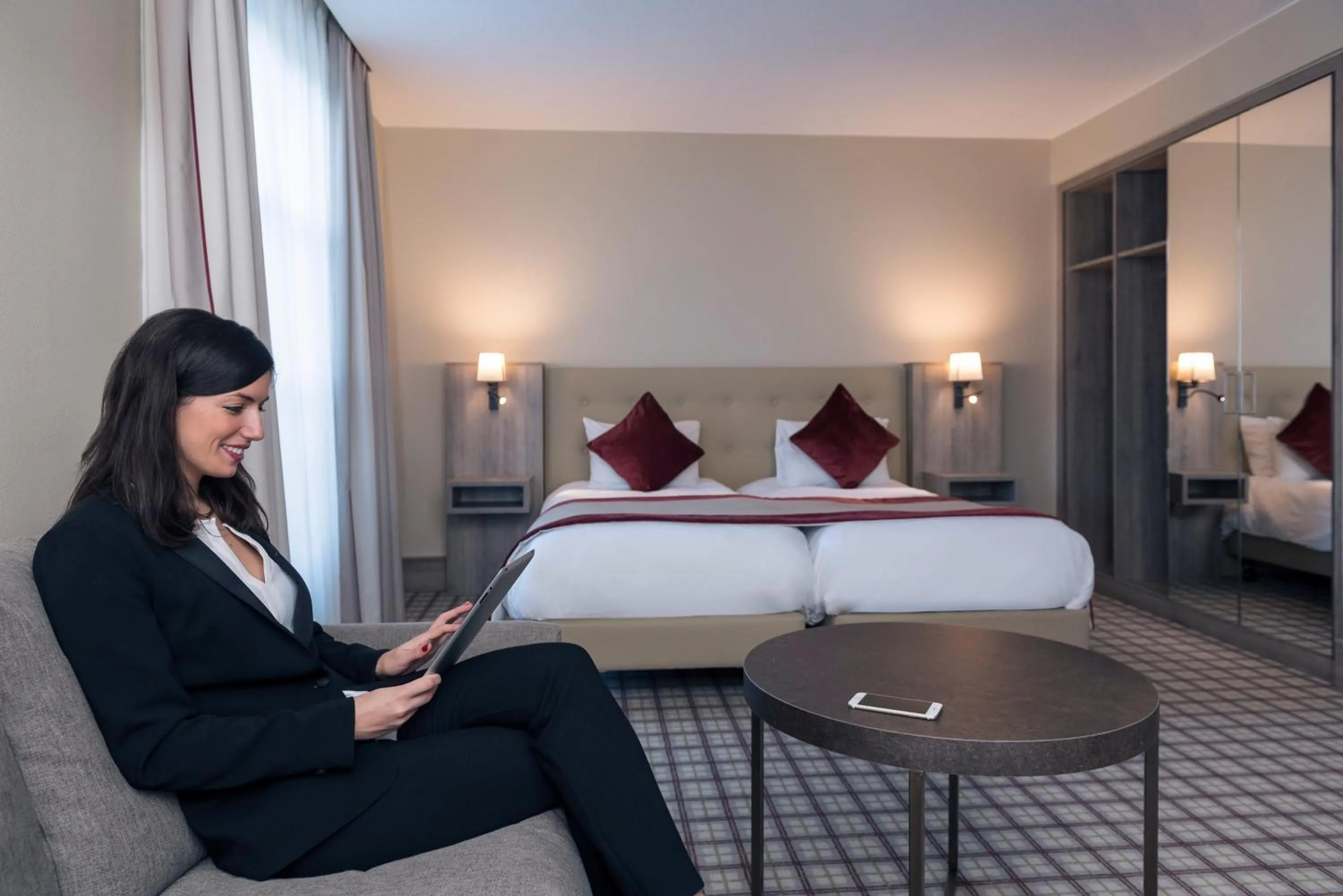 Photo of the whole room, Bed in Mercure Luxembourg Kikuoka Golf & Spa