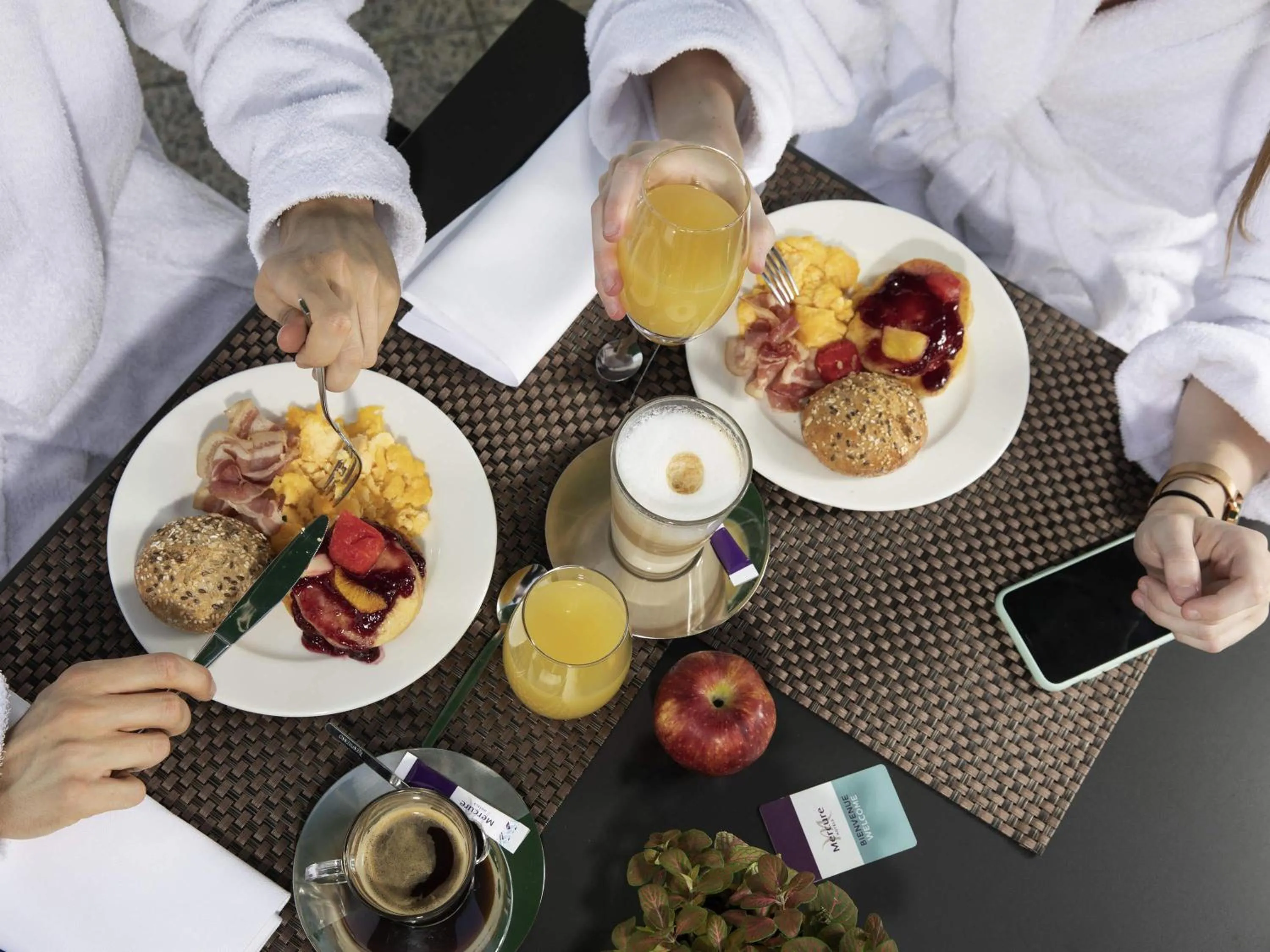 Breakfast in Mercure Luxembourg Kikuoka Golf & Spa