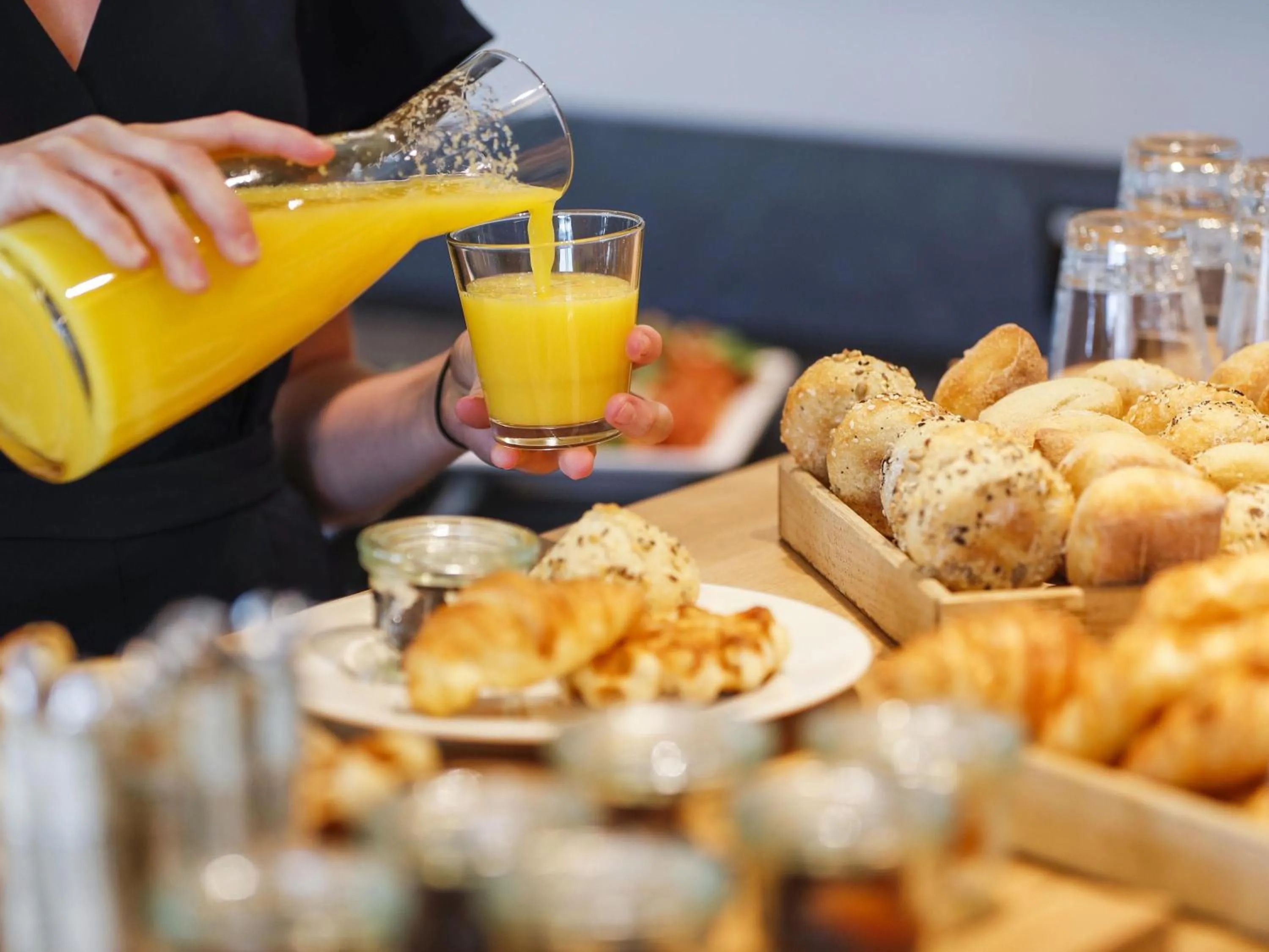 Breakfast in Mercure Luxembourg Kikuoka Golf & Spa