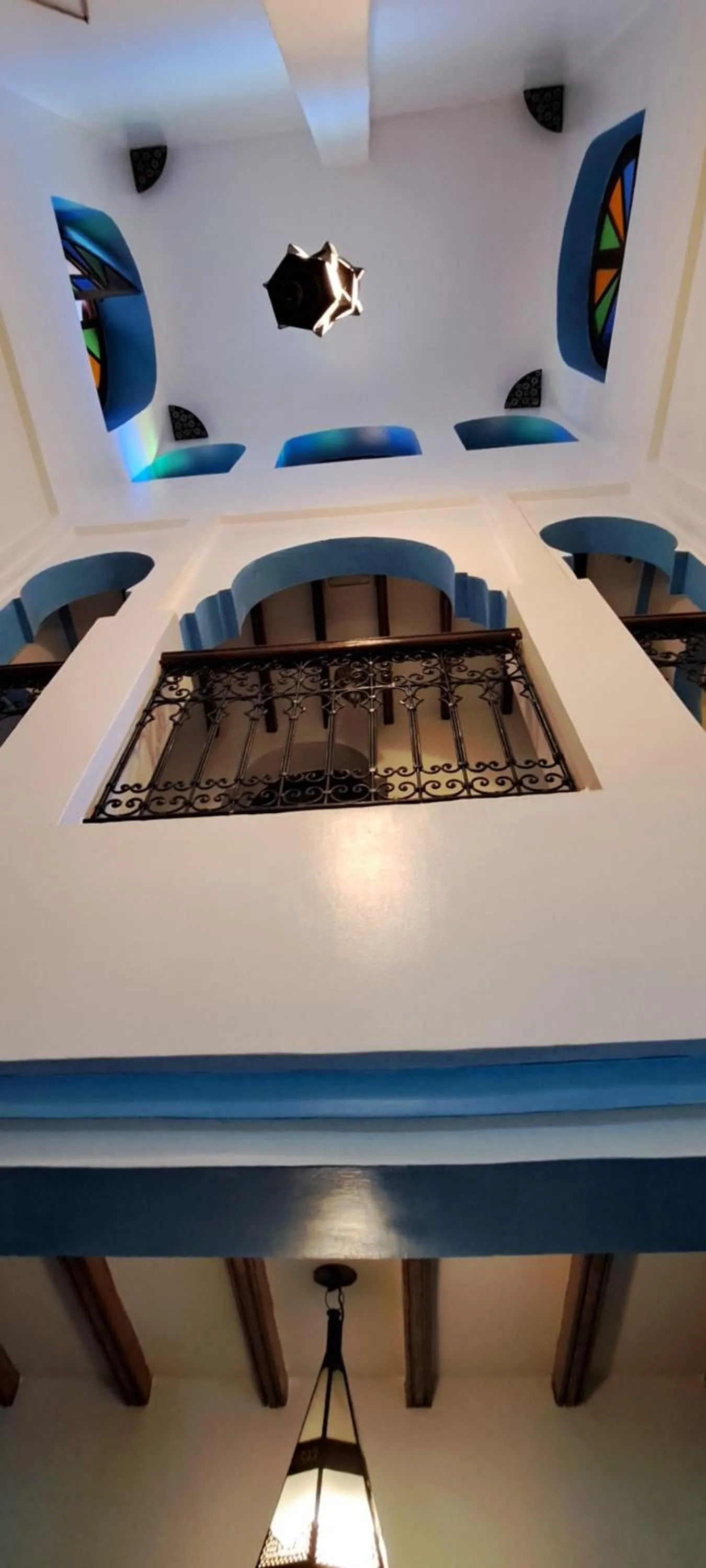 Inner courtyard view in Dar Yakout