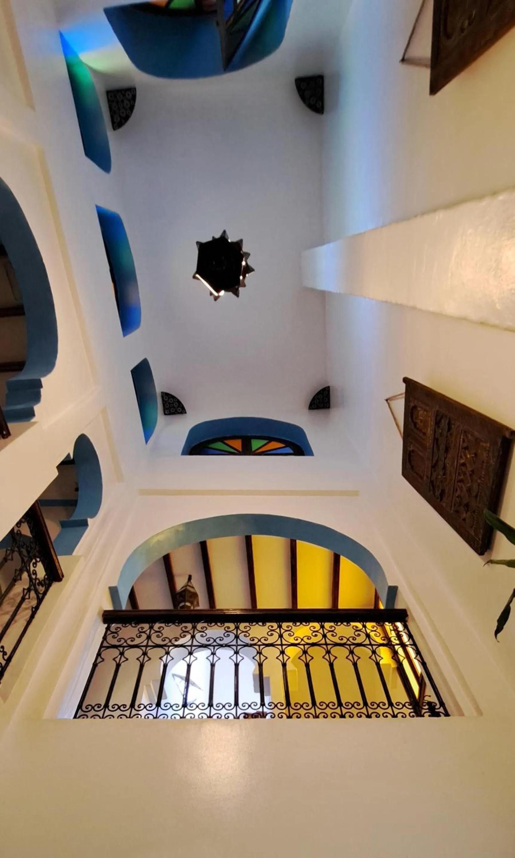 Inner courtyard view in Dar Yakout