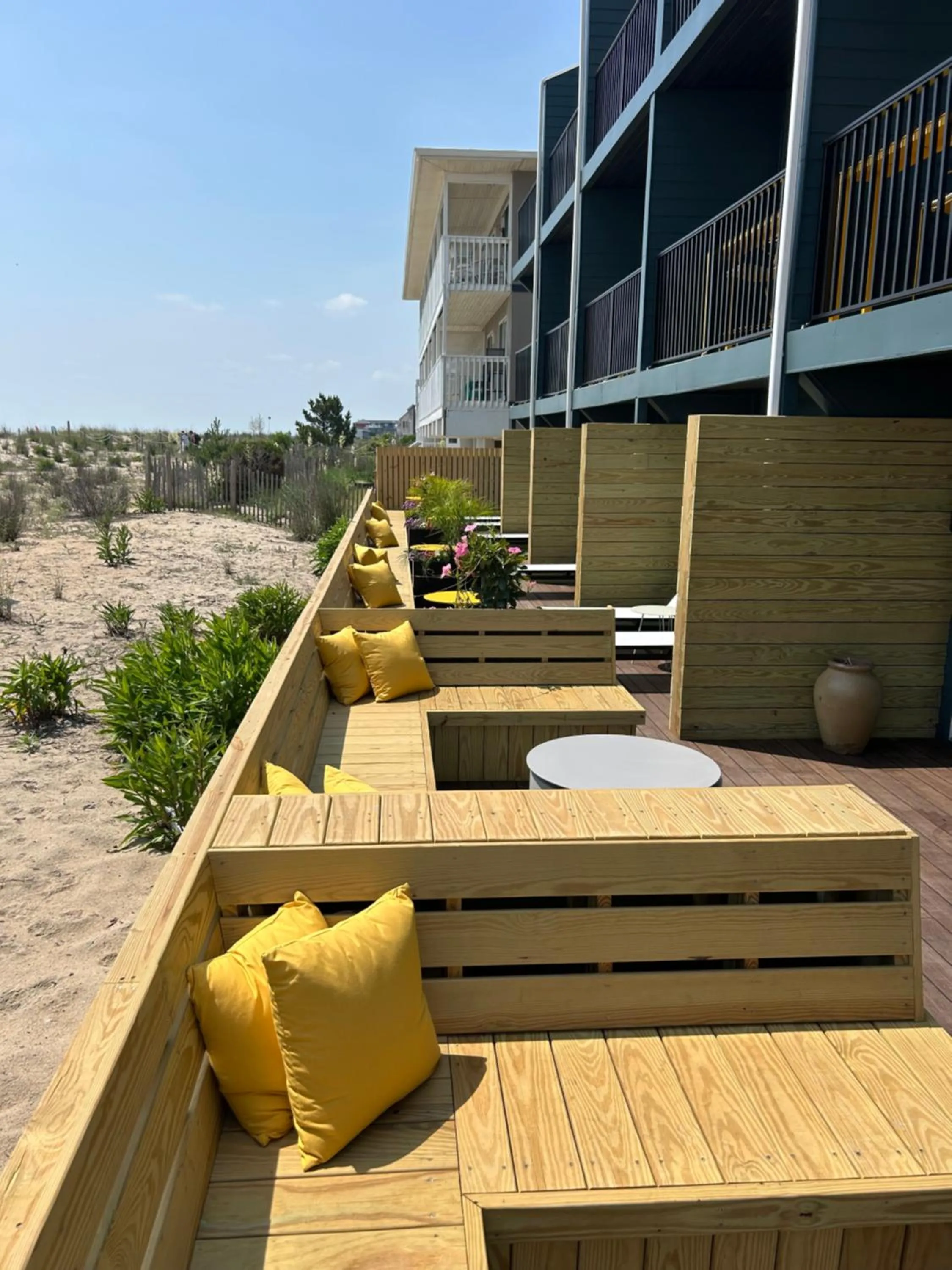 Garden view in Atlantic View Hotel