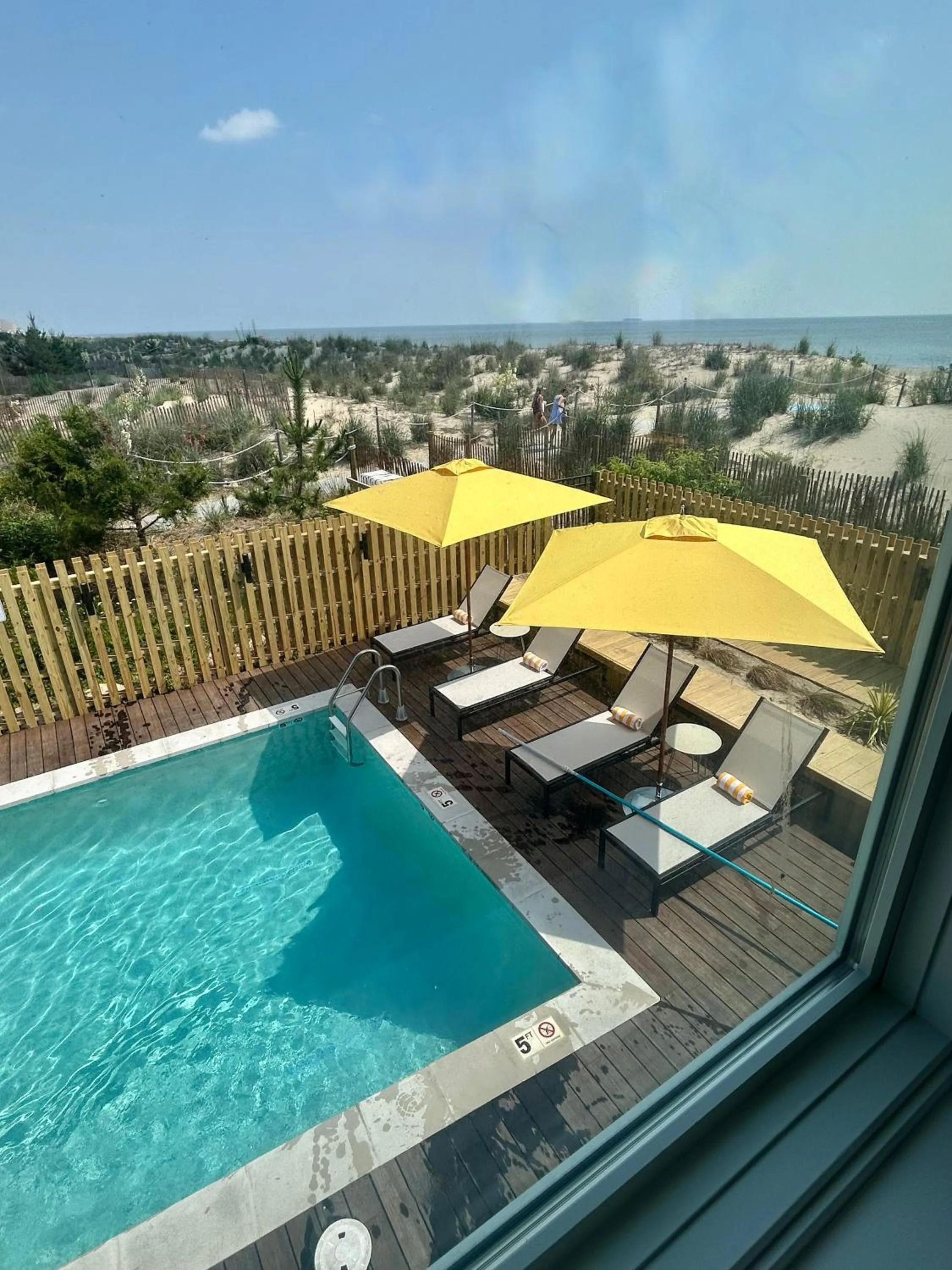 Swimming pool in Atlantic View Hotel