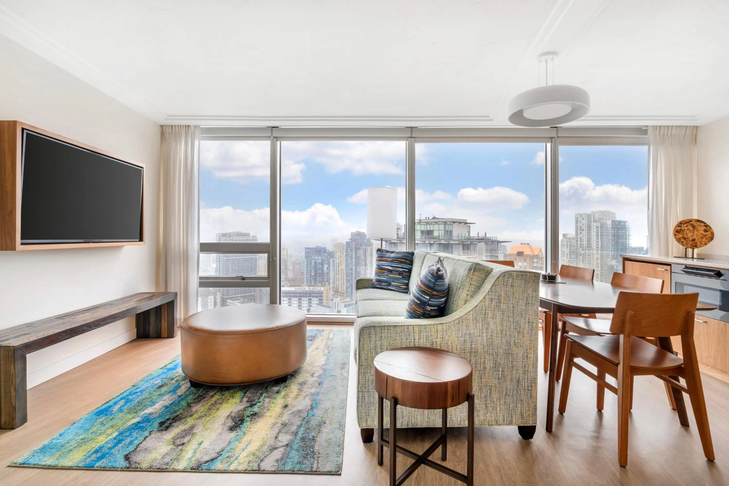 Living room in Embarc Vancouver