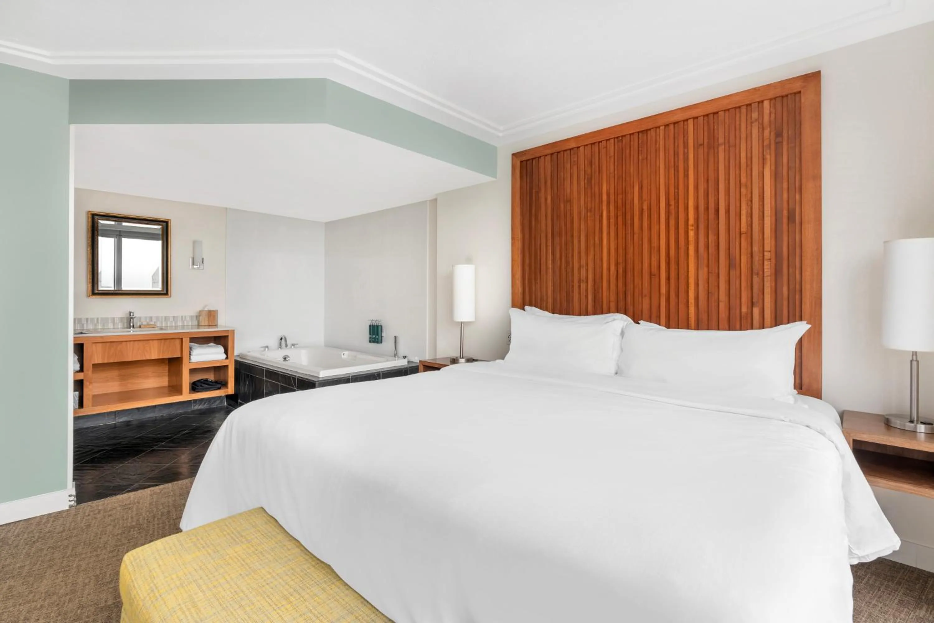 Bed in Embarc Vancouver