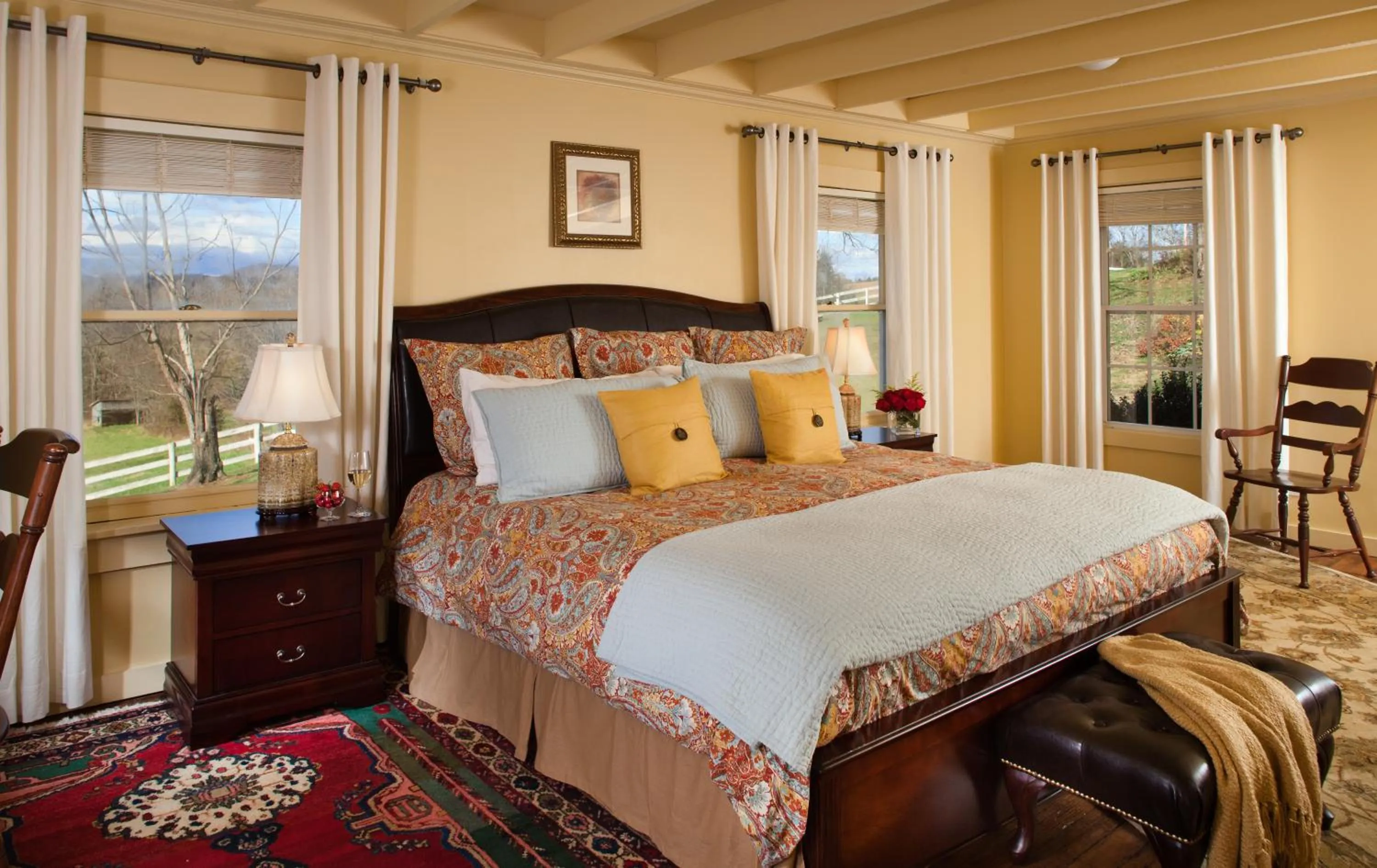 Bedroom, Bed in The Inn & Tavern at Meander