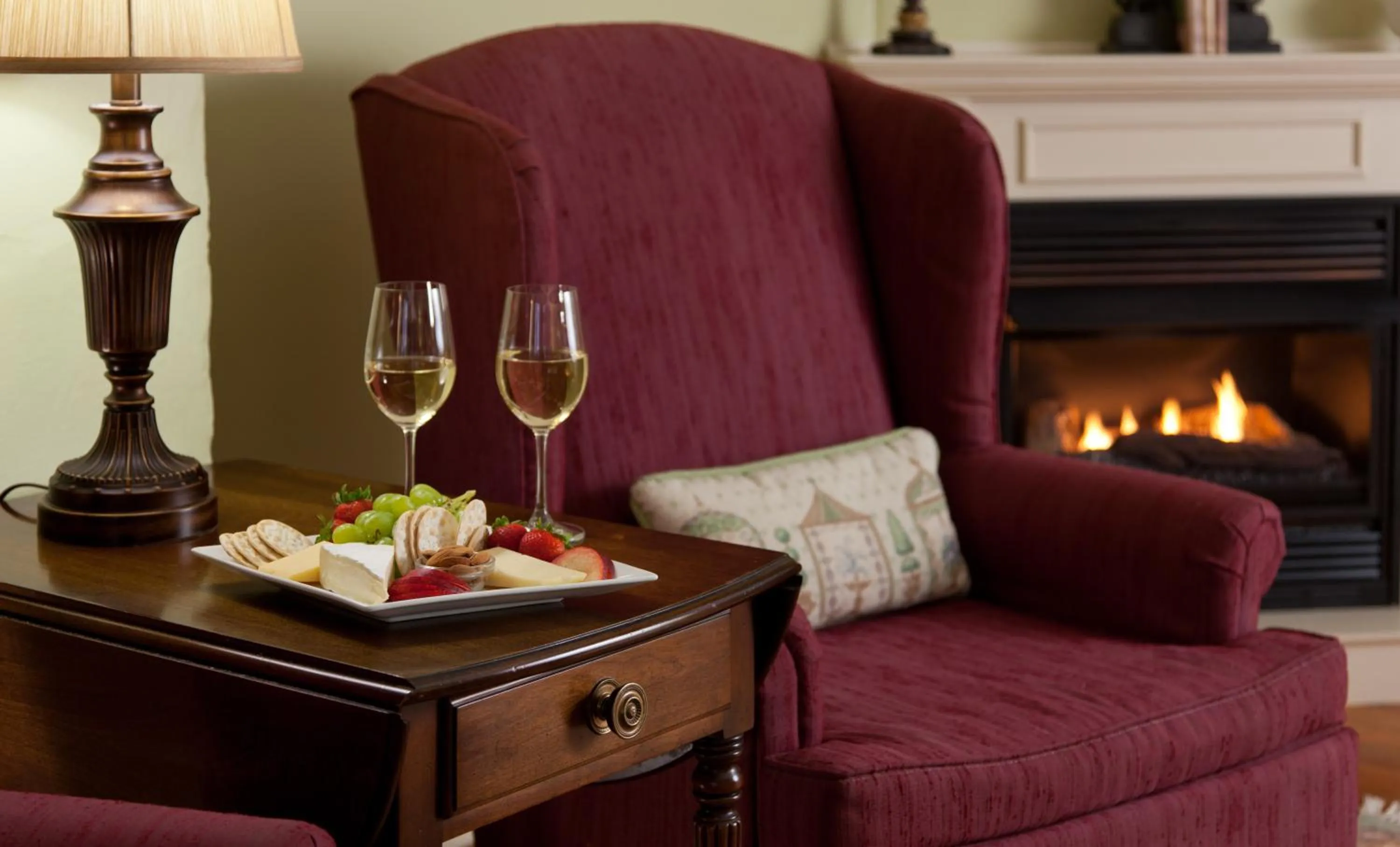 Seating area in The Inn & Tavern at Meander