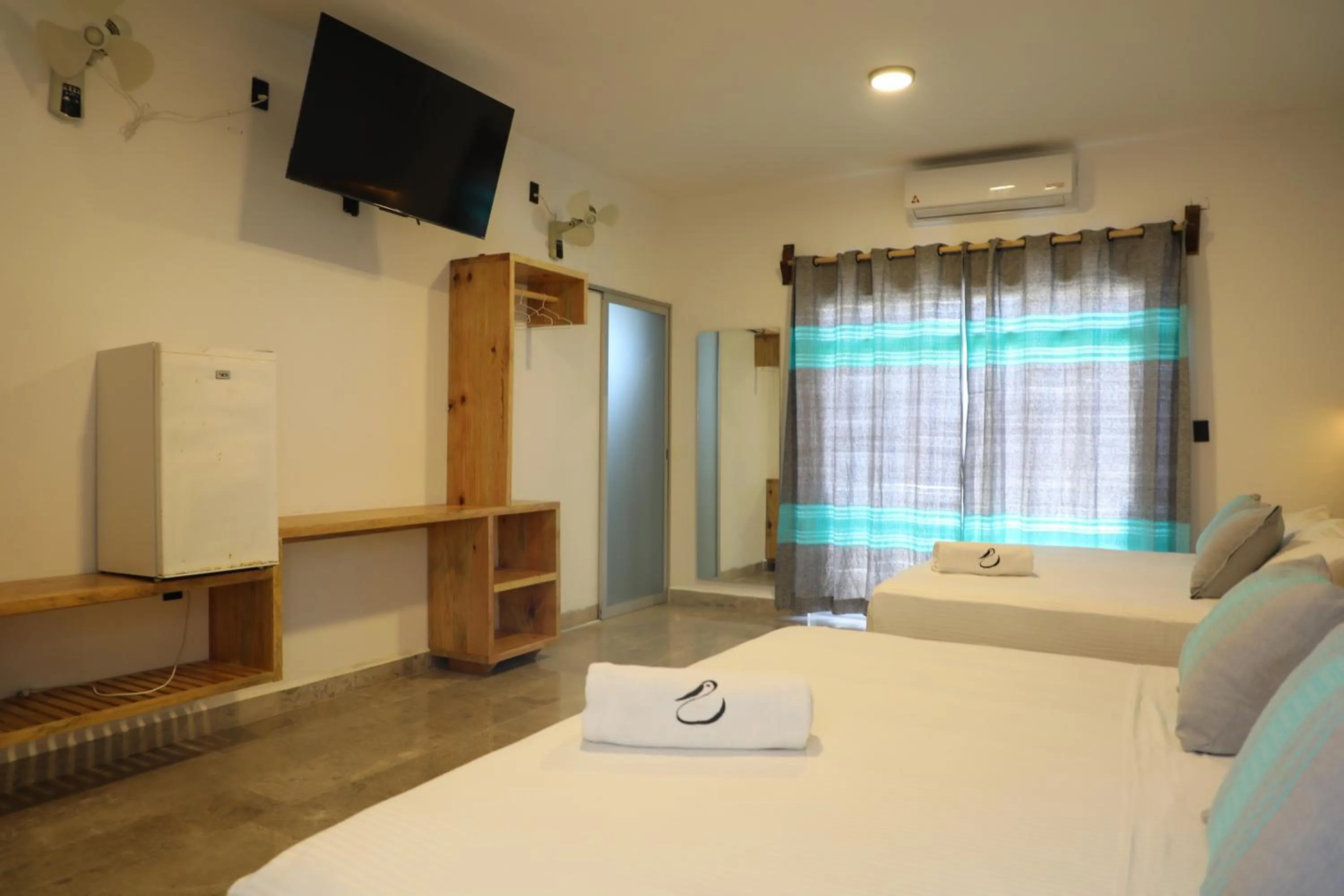 Bedroom, Bed in Hotel Playa Zipolite