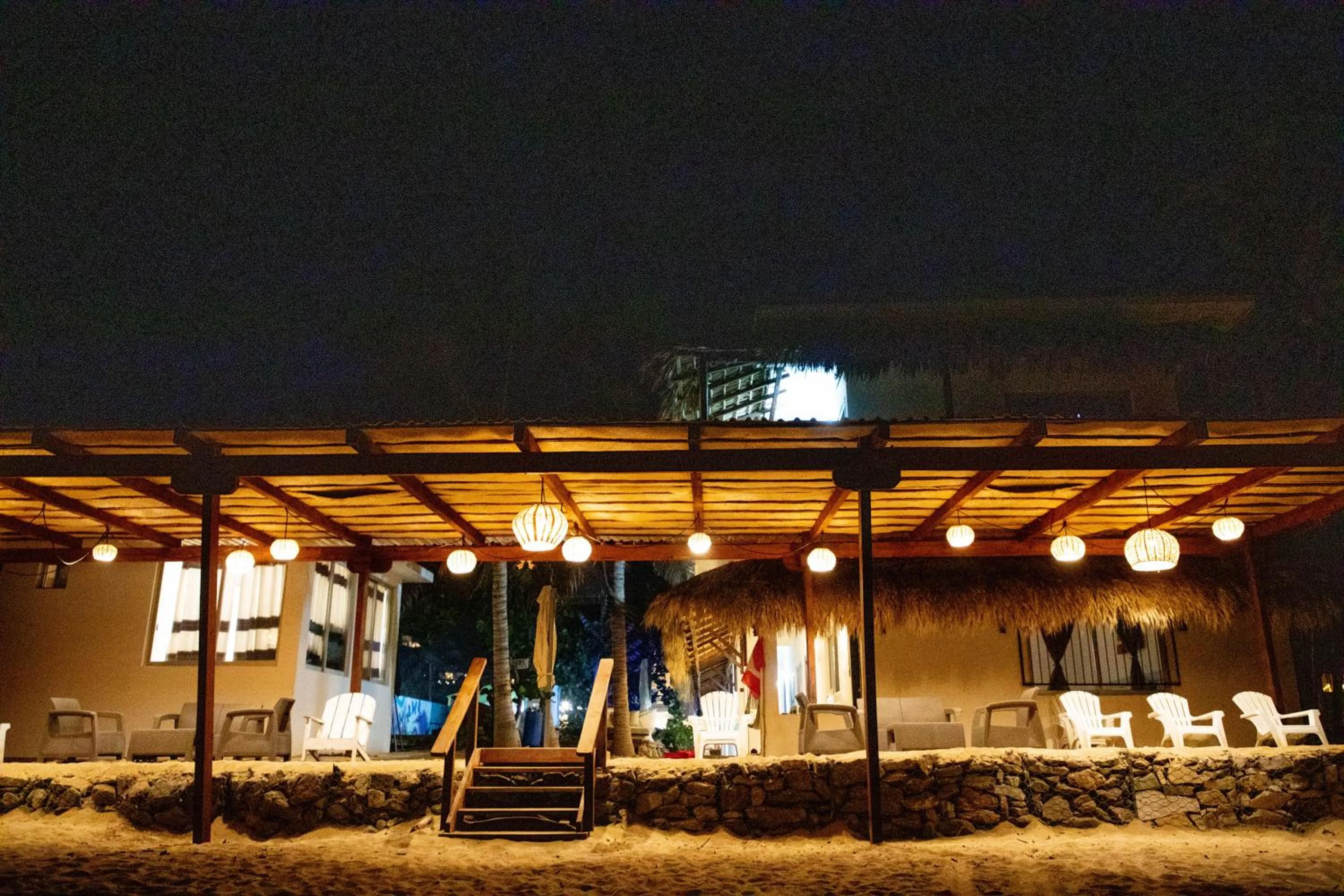 Property building in Hotel Playa Zipolite