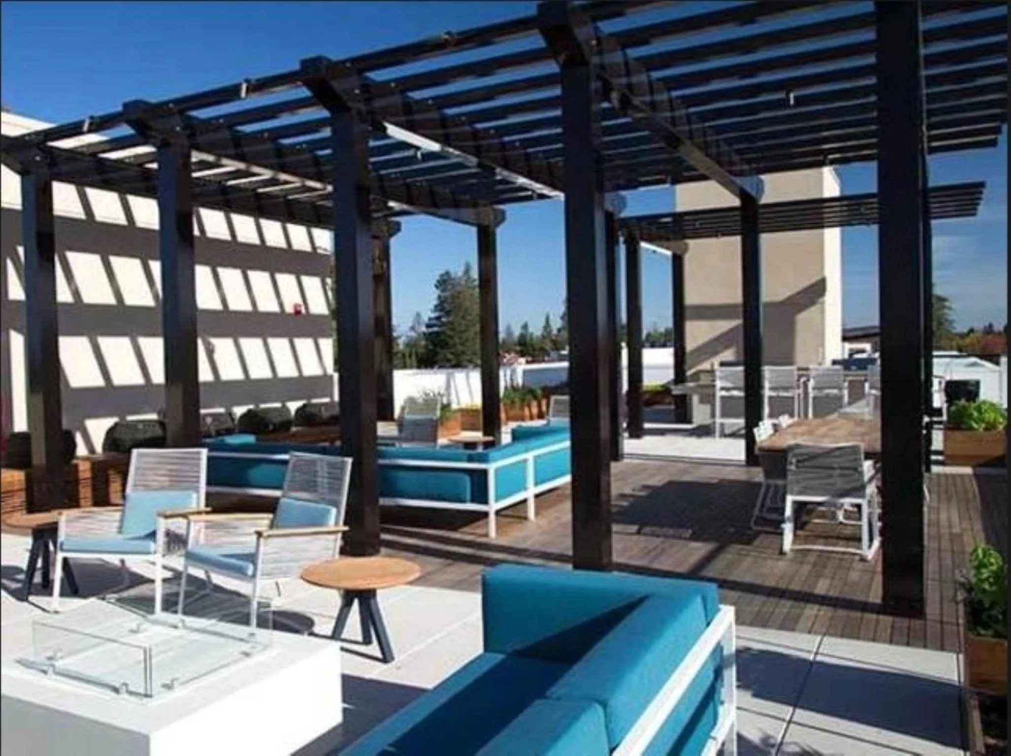 Balcony/Terrace in Global Luxury Suites at Downtown Mountain View