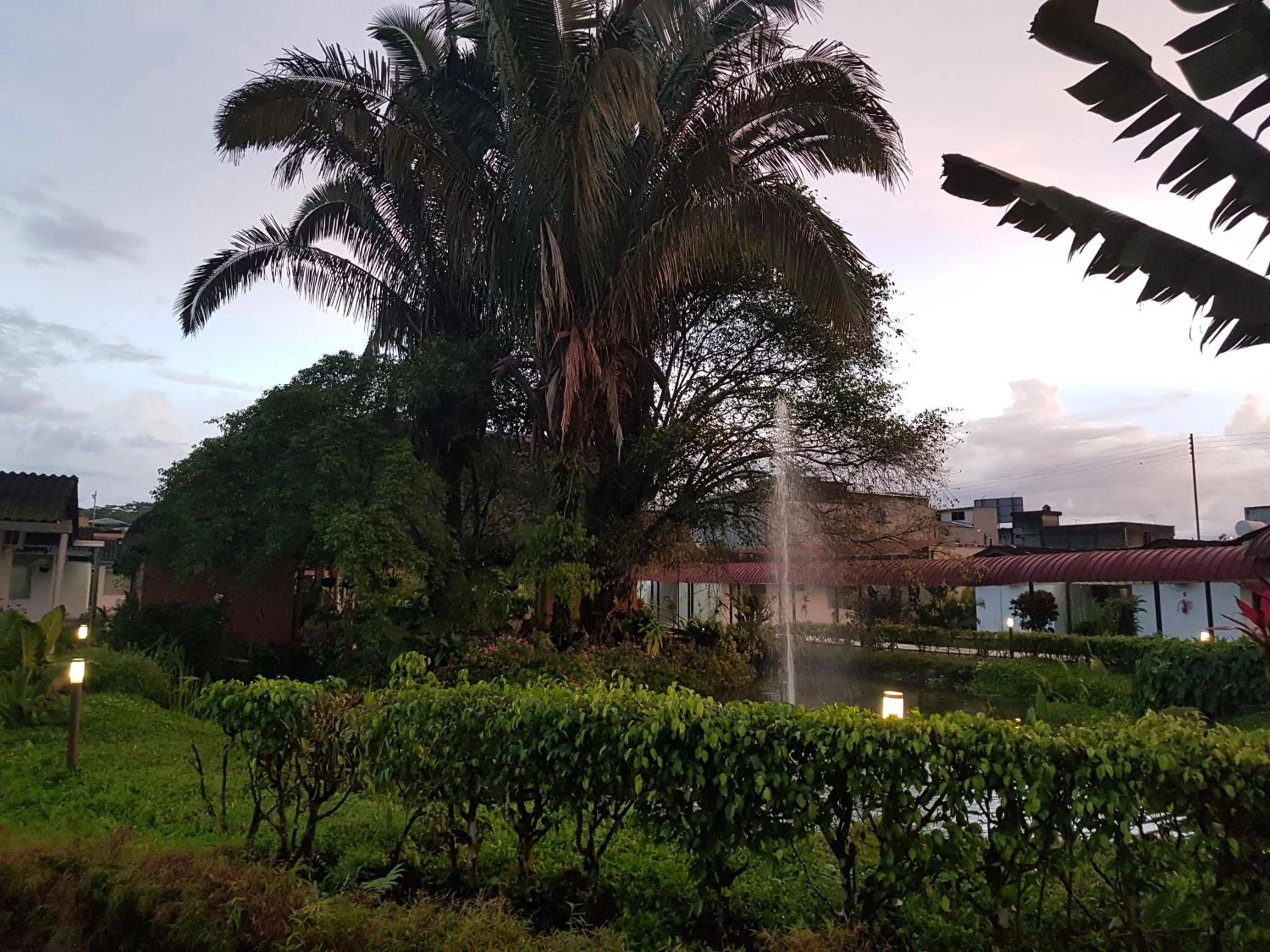 Garden view in Gran Hotel De Lago - Lago Agrio
