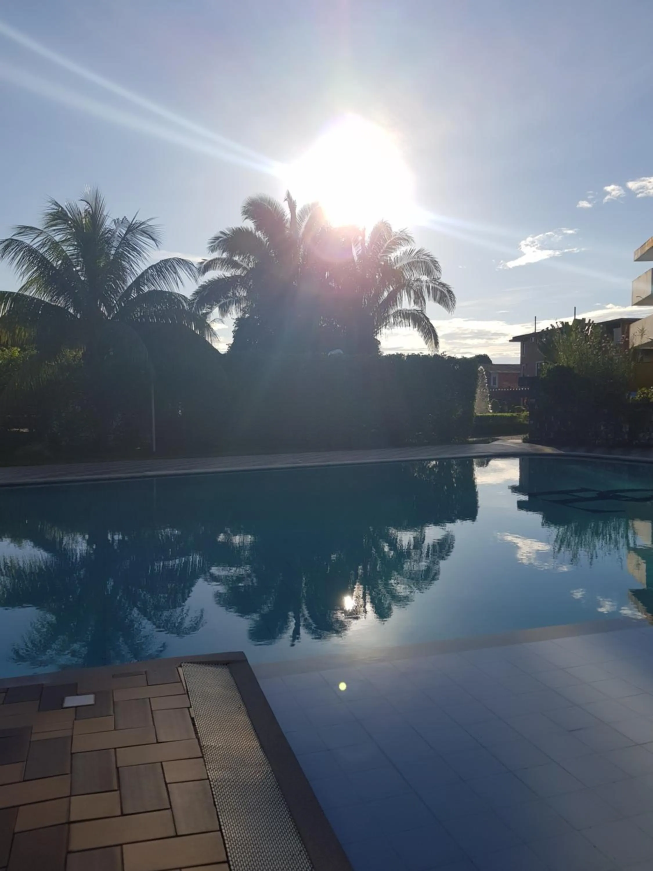 Swimming pool in Gran Hotel De Lago - Lago Agrio