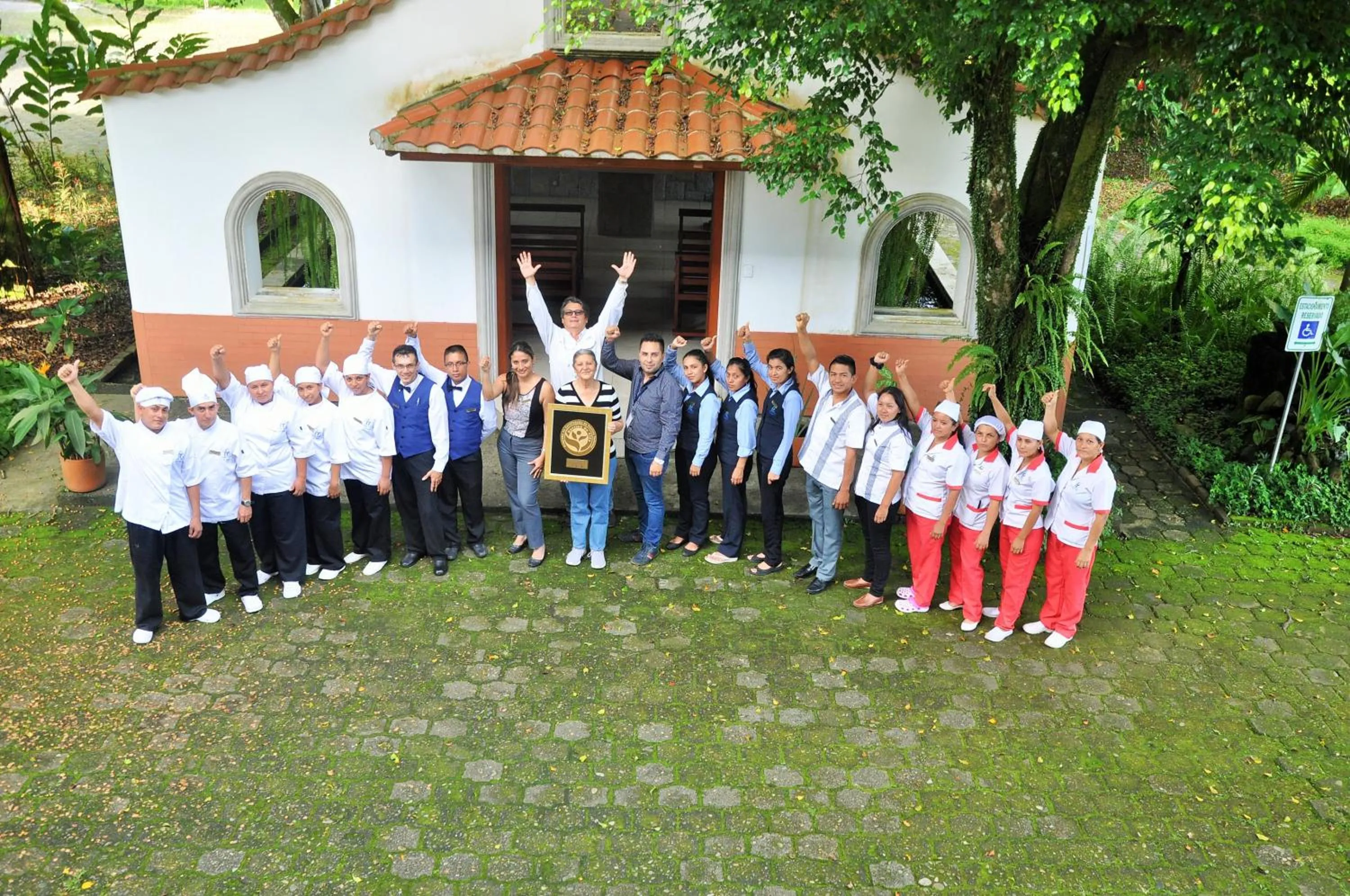Staff in Gran Hotel De Lago - Lago Agrio