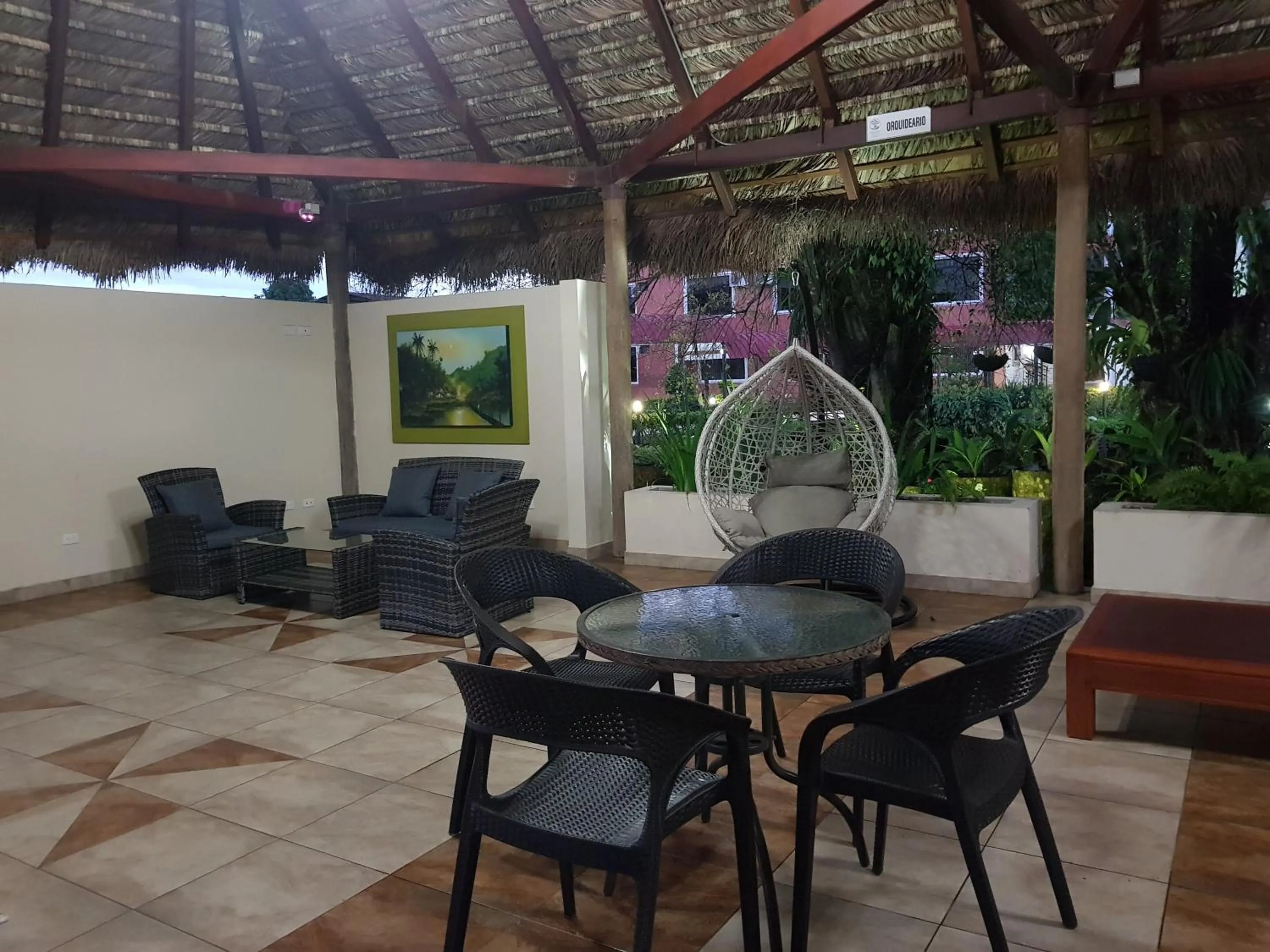 Seating area in Gran Hotel De Lago - Lago Agrio